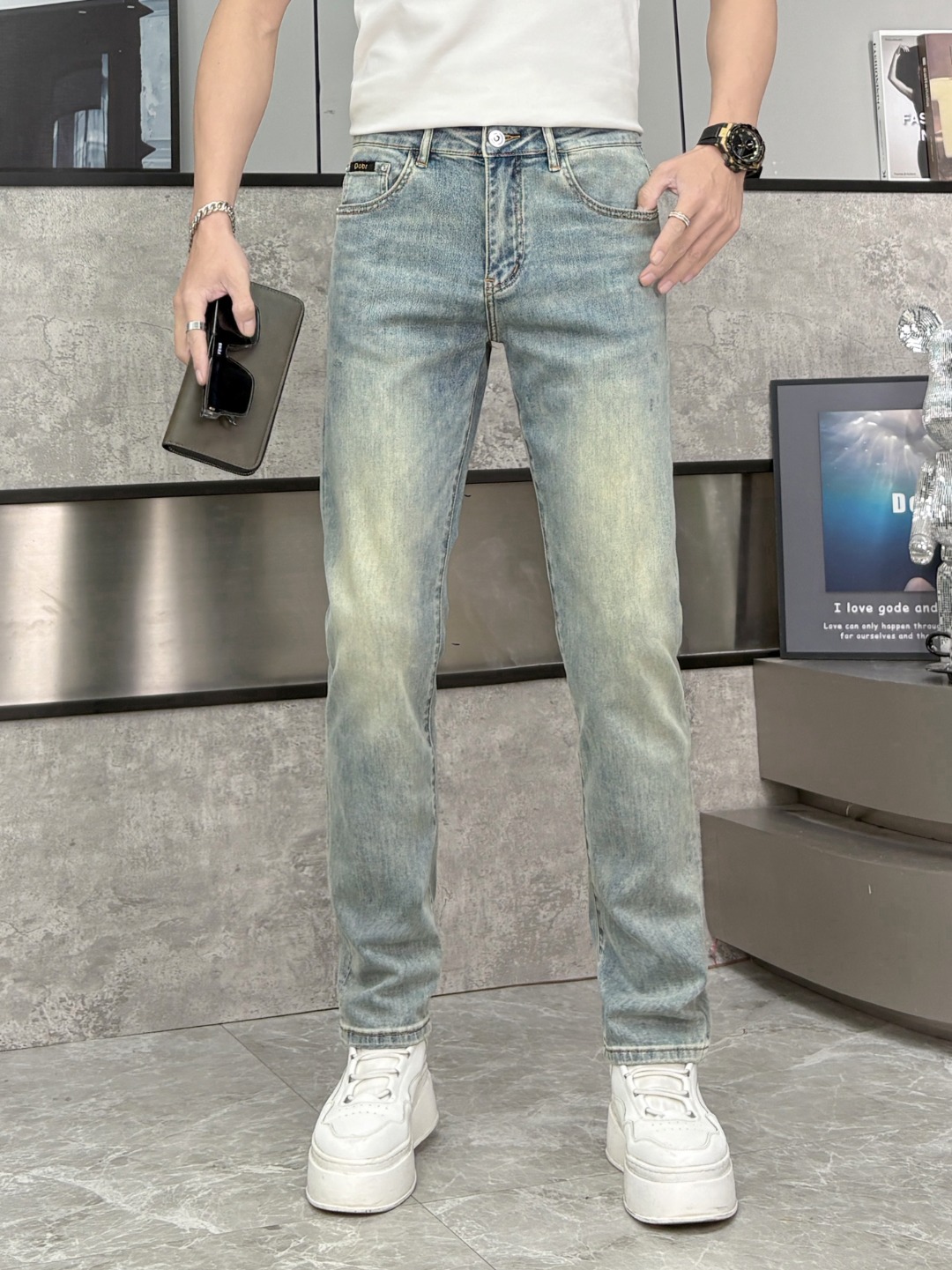 NO:123828,2025 spring and summer model C [spot direct purchase] No. 6321 Number of codes 28-3837,,alexander wang198609092025春夏款 C【现货直批】 款号6321 码数28-3837,,alexander wang,Men's clothing