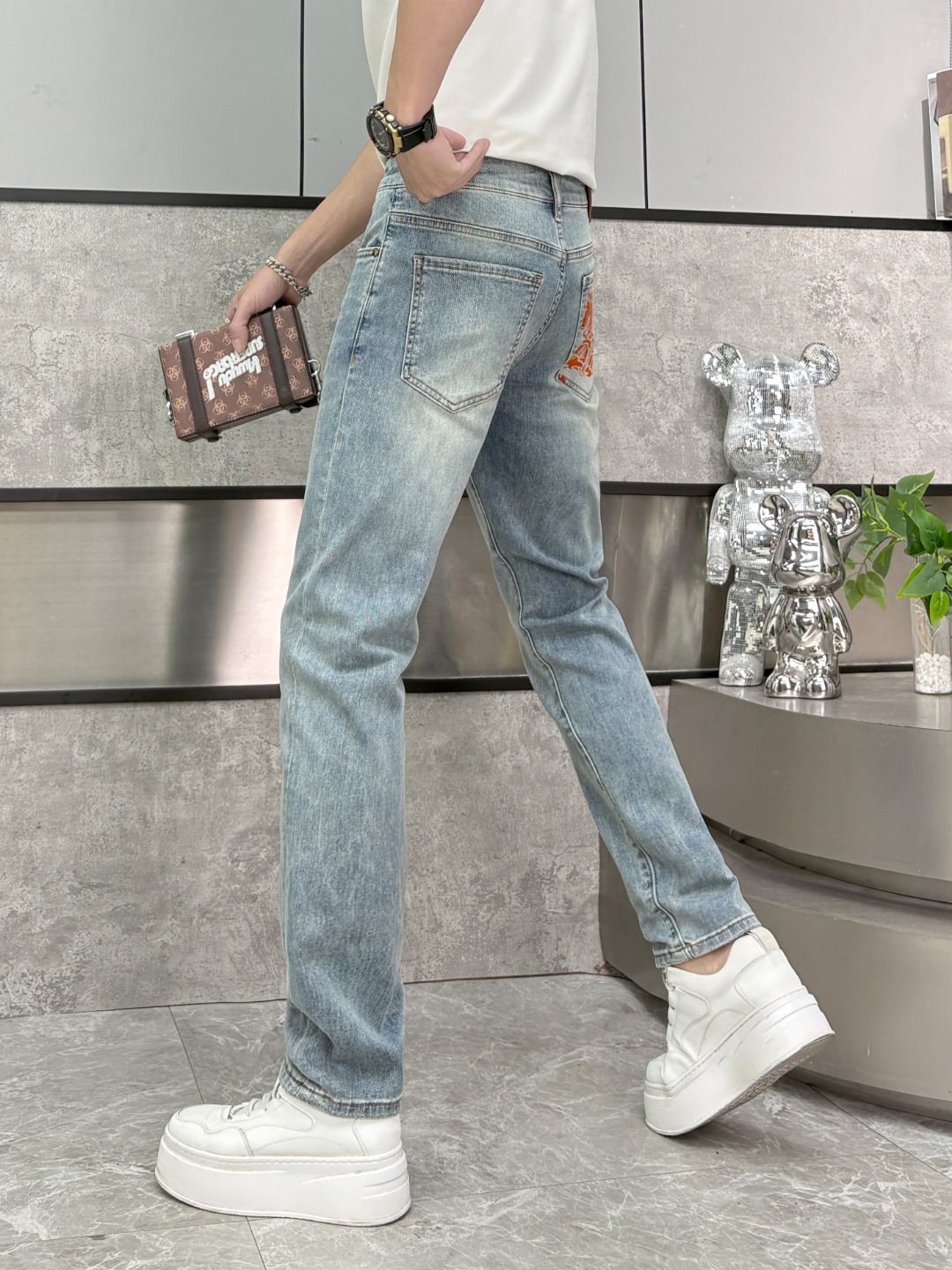 NO:118679,2025 spring and summer model C [spot direct purchase] No. 6380 Number of codes 28-3837,,alexander wang198609092025春夏款 C【现货直批】 款号6380 码数28-3837,,alexander wang,Men's clothing