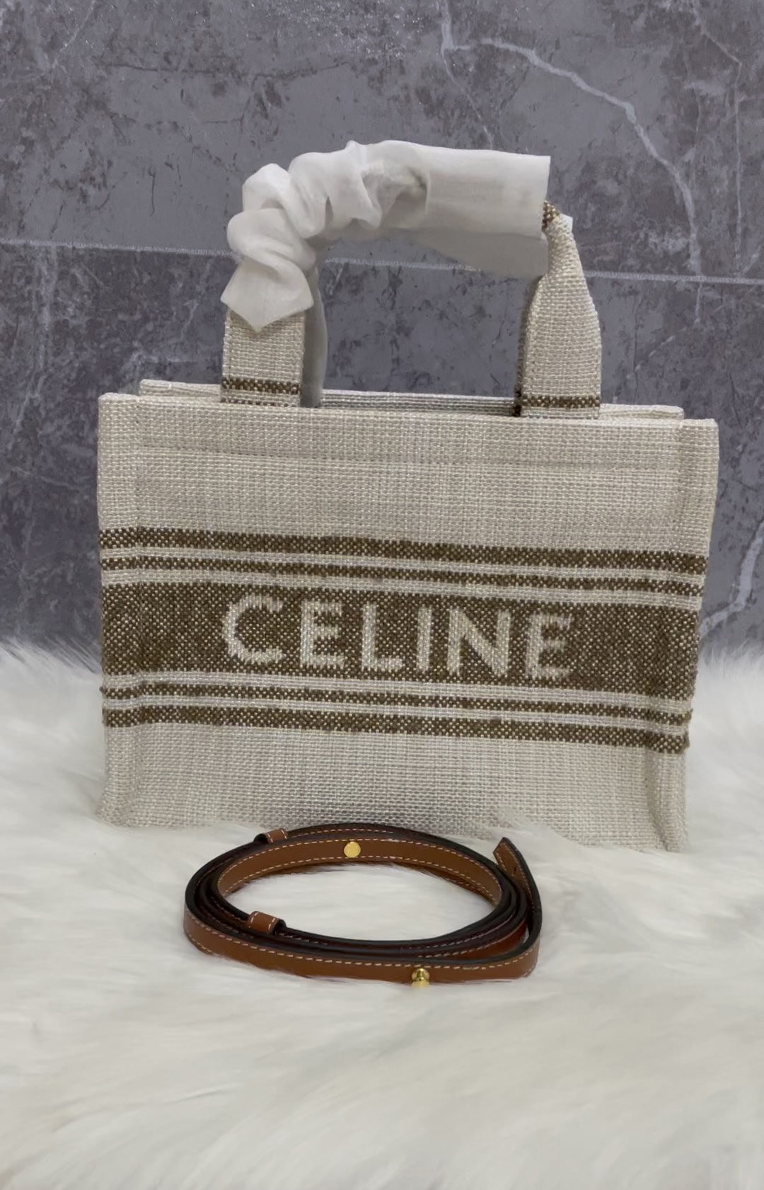 Celine Crossbody & Shoulder Bags Canvas