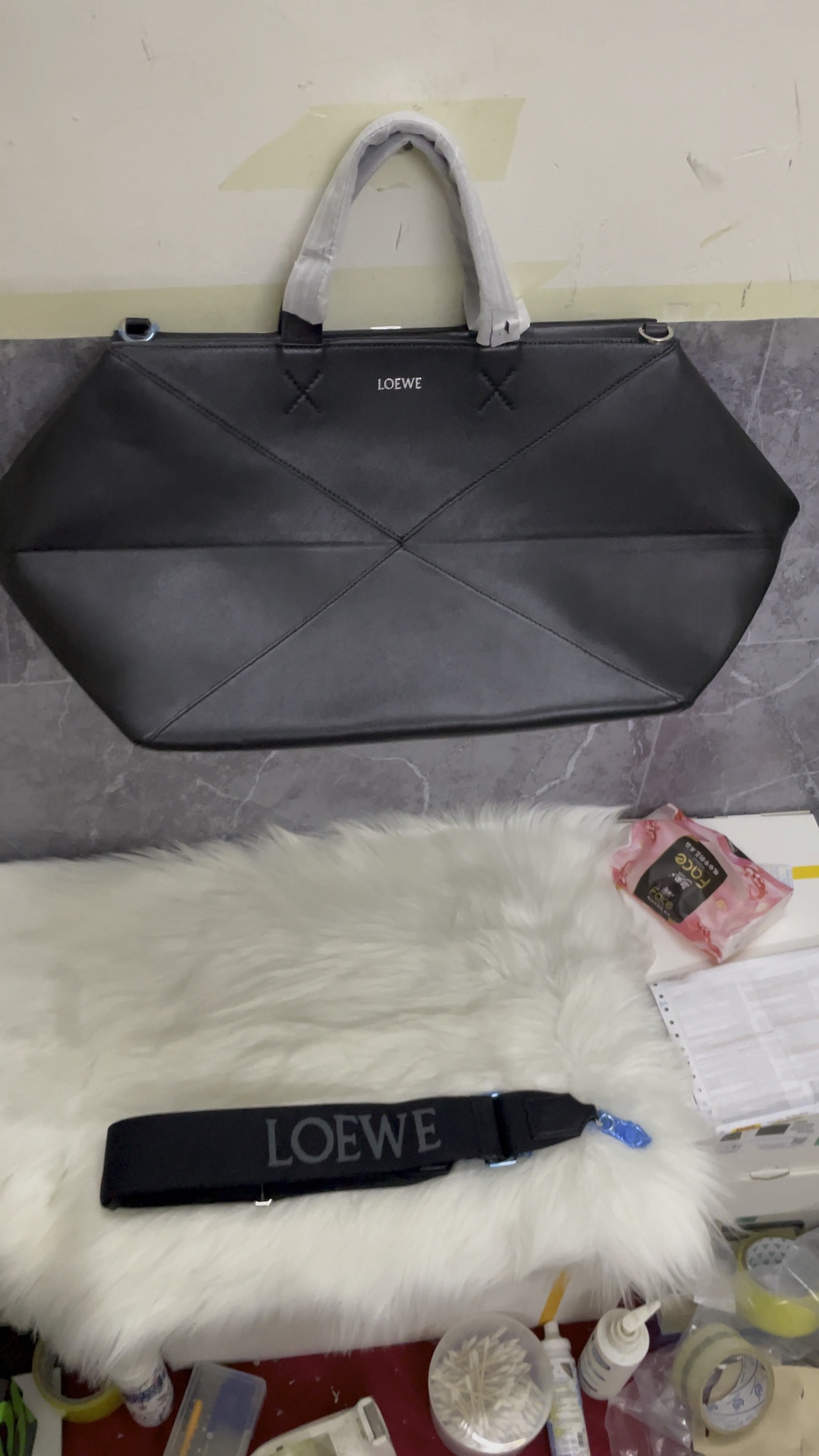 Loewe Handbags Crossbody & Shoulder Bags Black