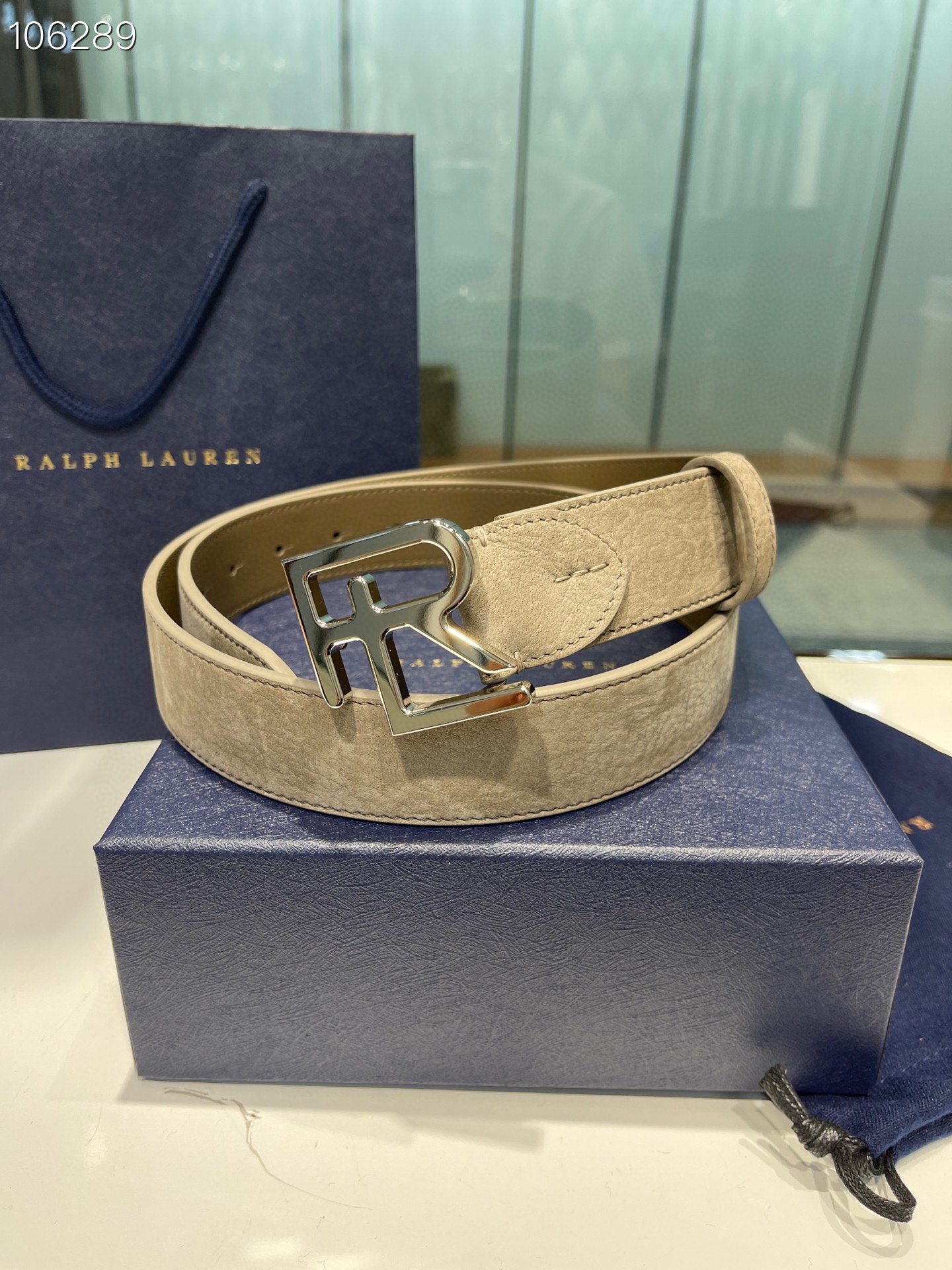 Ralph Lauren/拉夫劳伦 24年RL新款 腰带宽3.5cm