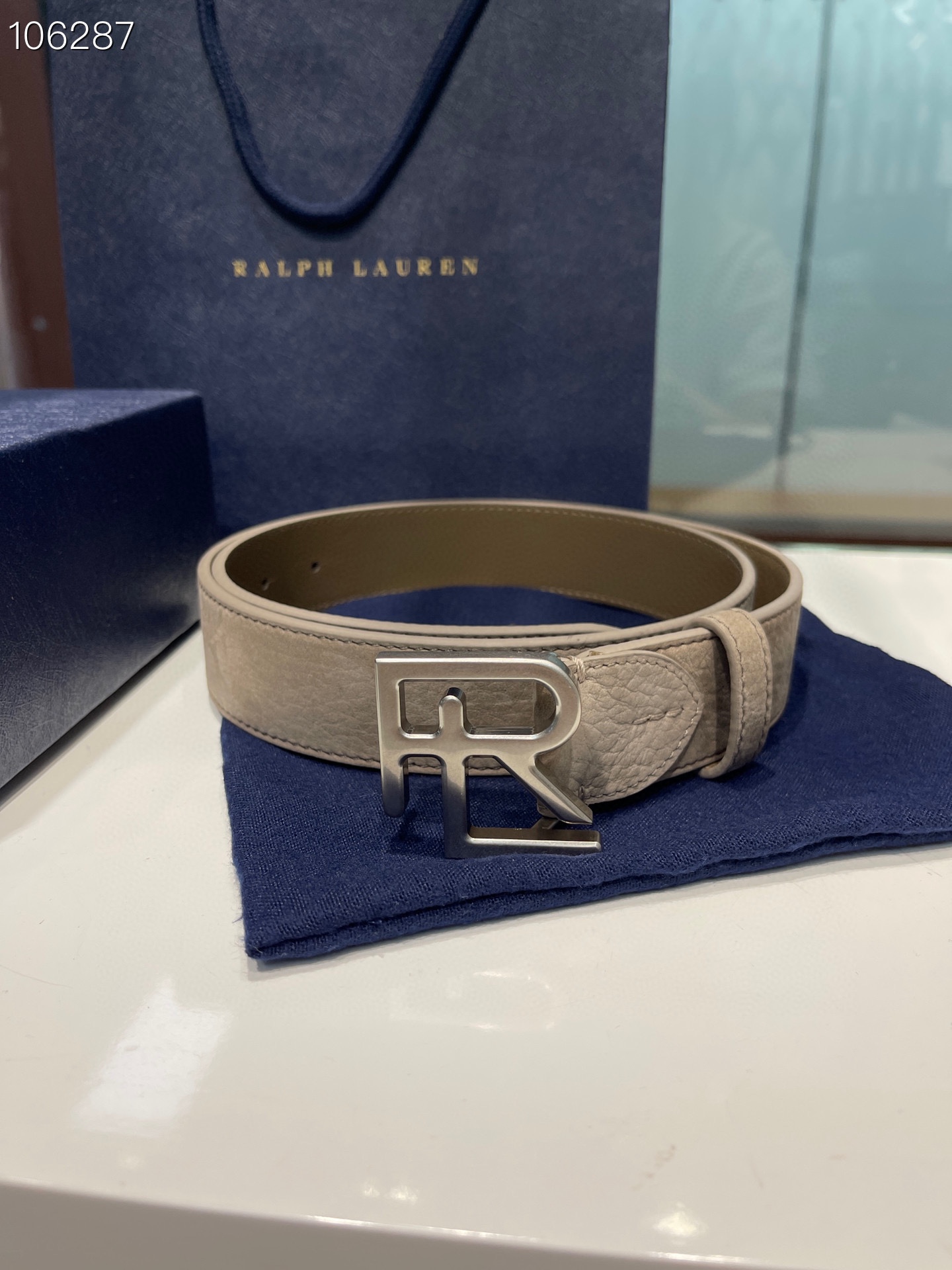 Ralph Lauren/拉夫劳伦 24年RL新款 腰带宽3.5cm