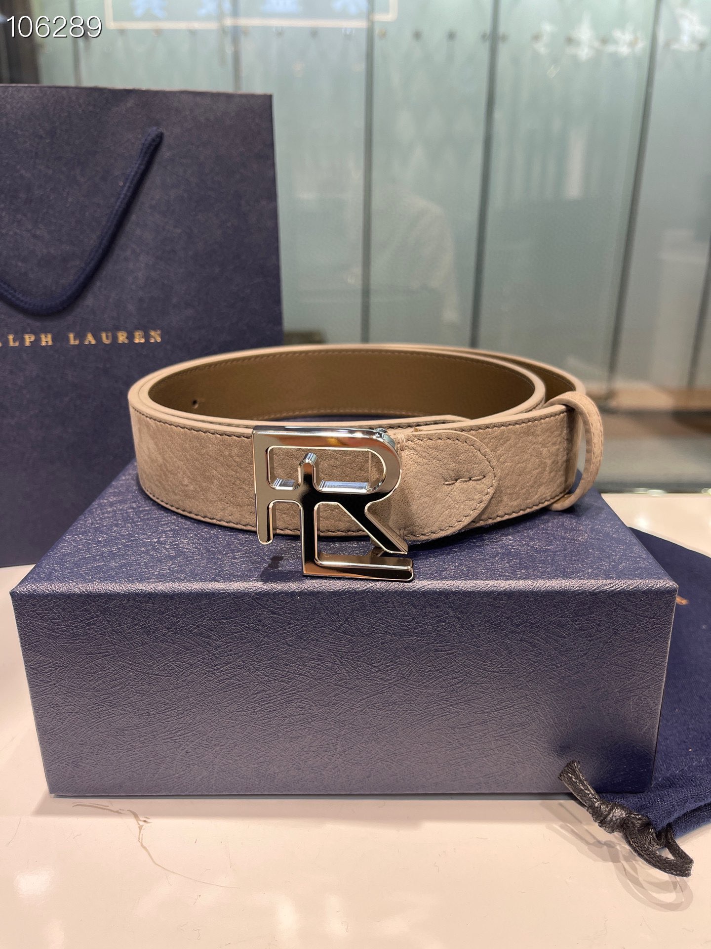 Ralph Lauren/拉夫劳伦 24年RL新款 腰带宽3.5cm