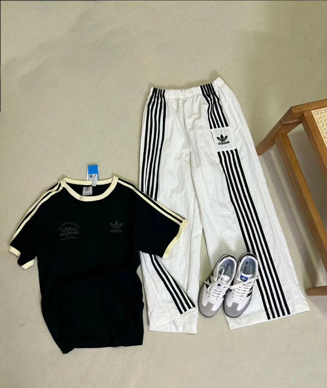 款号：7645
来了来了，ad家速干防晒阔腿裤来了❗️
经典美...