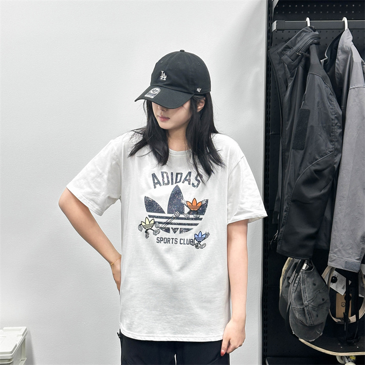 Adidas  T恤服装,男,女 5