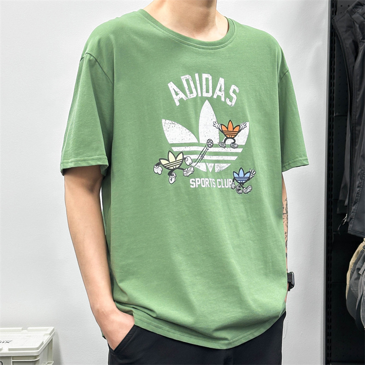 Adidas  T恤服装,男,女 4