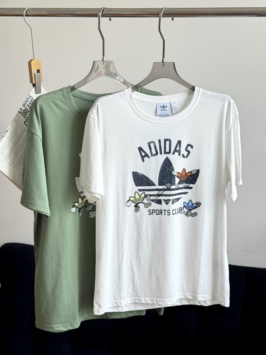 ：7644
Adidas/三叶草☘️印花短袖T恤
💥韩女都在抢的宝藏T...