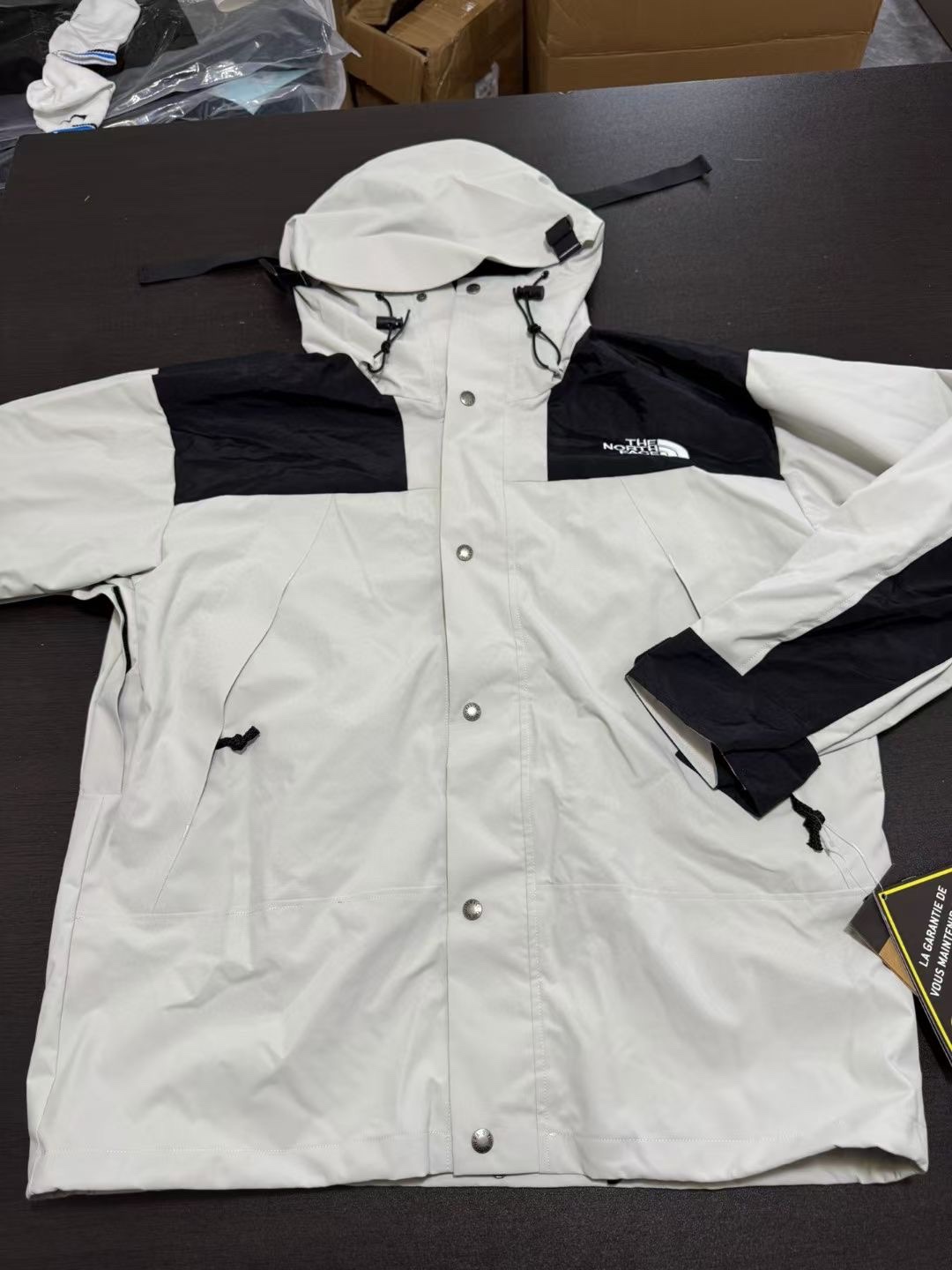 #实拍发货 北面 冲锋衣