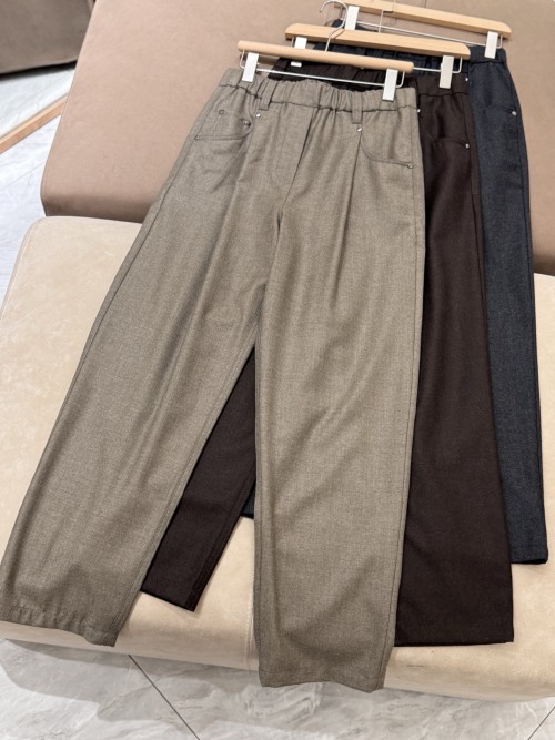 Women's BC Tapered Wool Pants - S, M, L, XL Available in Brown, Gray and Khaki 1 Women's BC Tapered Wool Pants - S, M, L, XL Available in Brown, Gray and Khaki