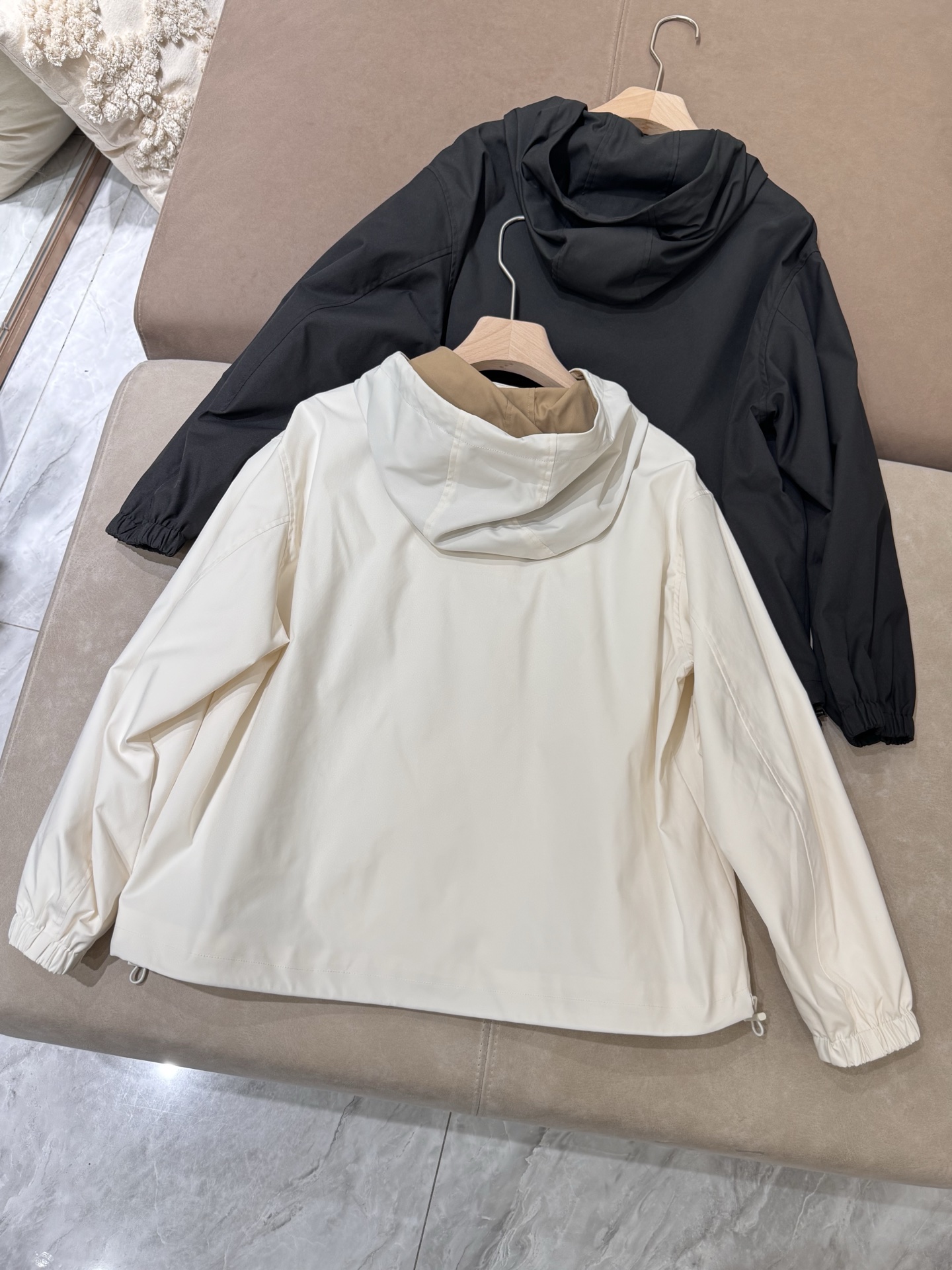 Women's Cotton Blend Casual Hooded Jacket - Lightweight & Stylish Outerwear 4 i1754017536832 2359 0 2