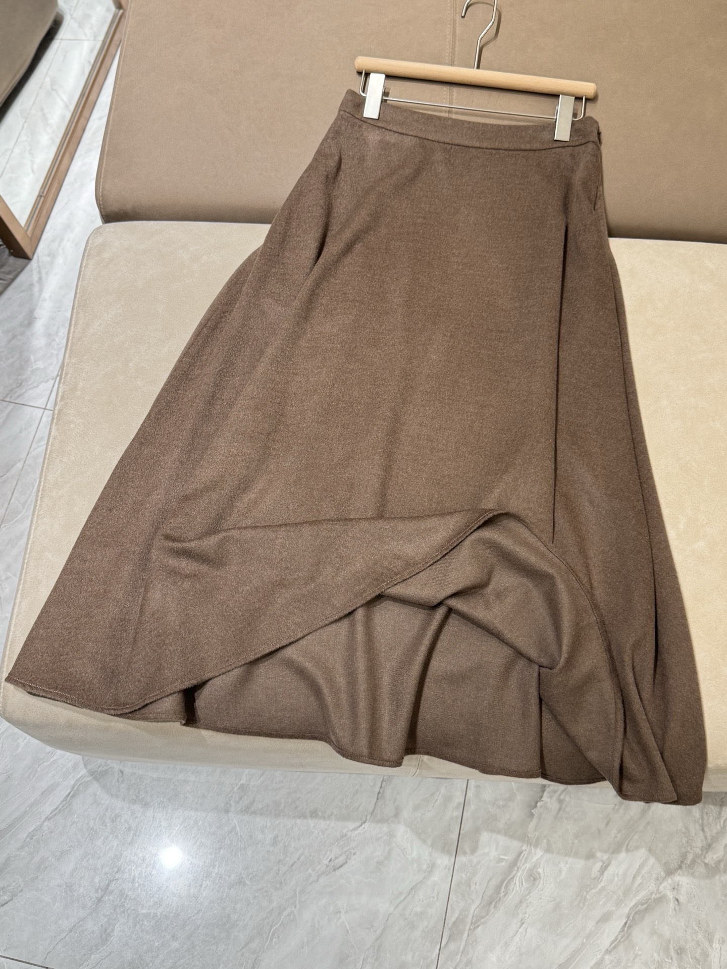 Elegant Wool Blend A-Line Midi Skirt - Versatile Style for 2024 6 i1754364561971 9497 0 6