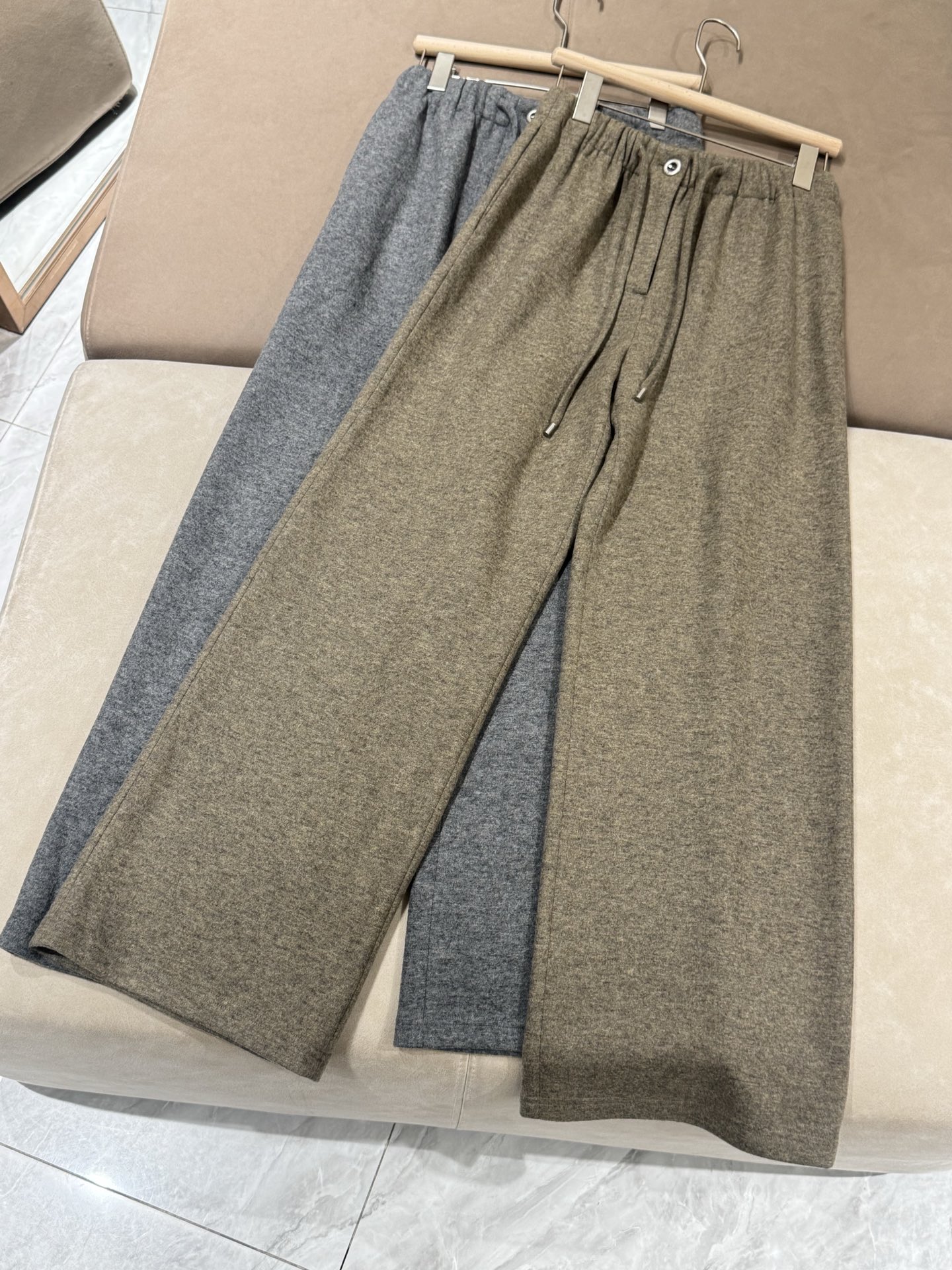 Women's Wool Knitted Straight Leg Pants - Comfortable & Stylish Trousers 2 i1756109632944 6310 0 0