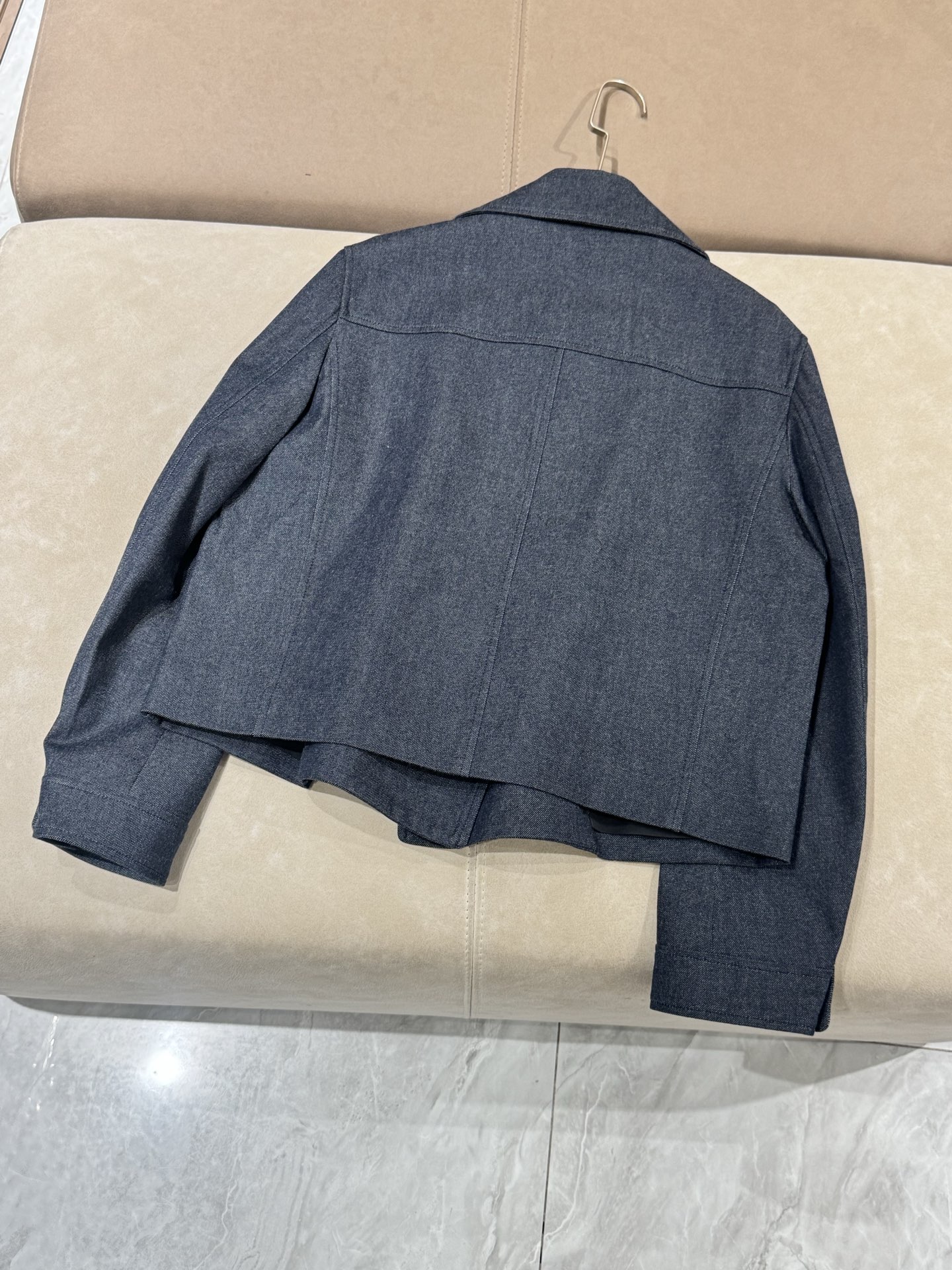 Stylish Denim Blue Cropped Jacket - Modern Women's Fashion 4 i1756367170827 2706 0 2