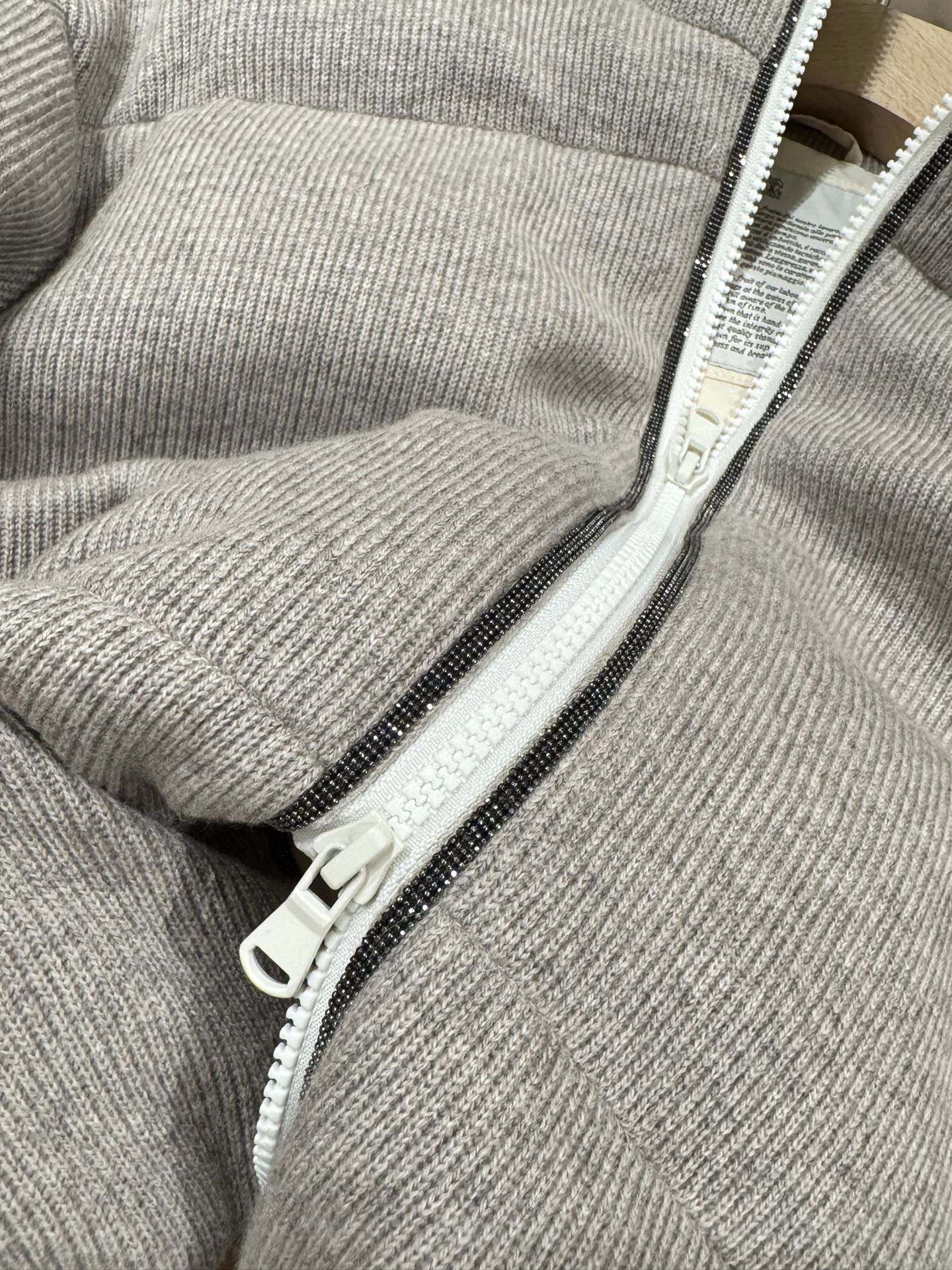 High Quality Knitted Fabric Goose Down Short Coat - Available in Two Colors 10 i1756694589711 2282 0 8