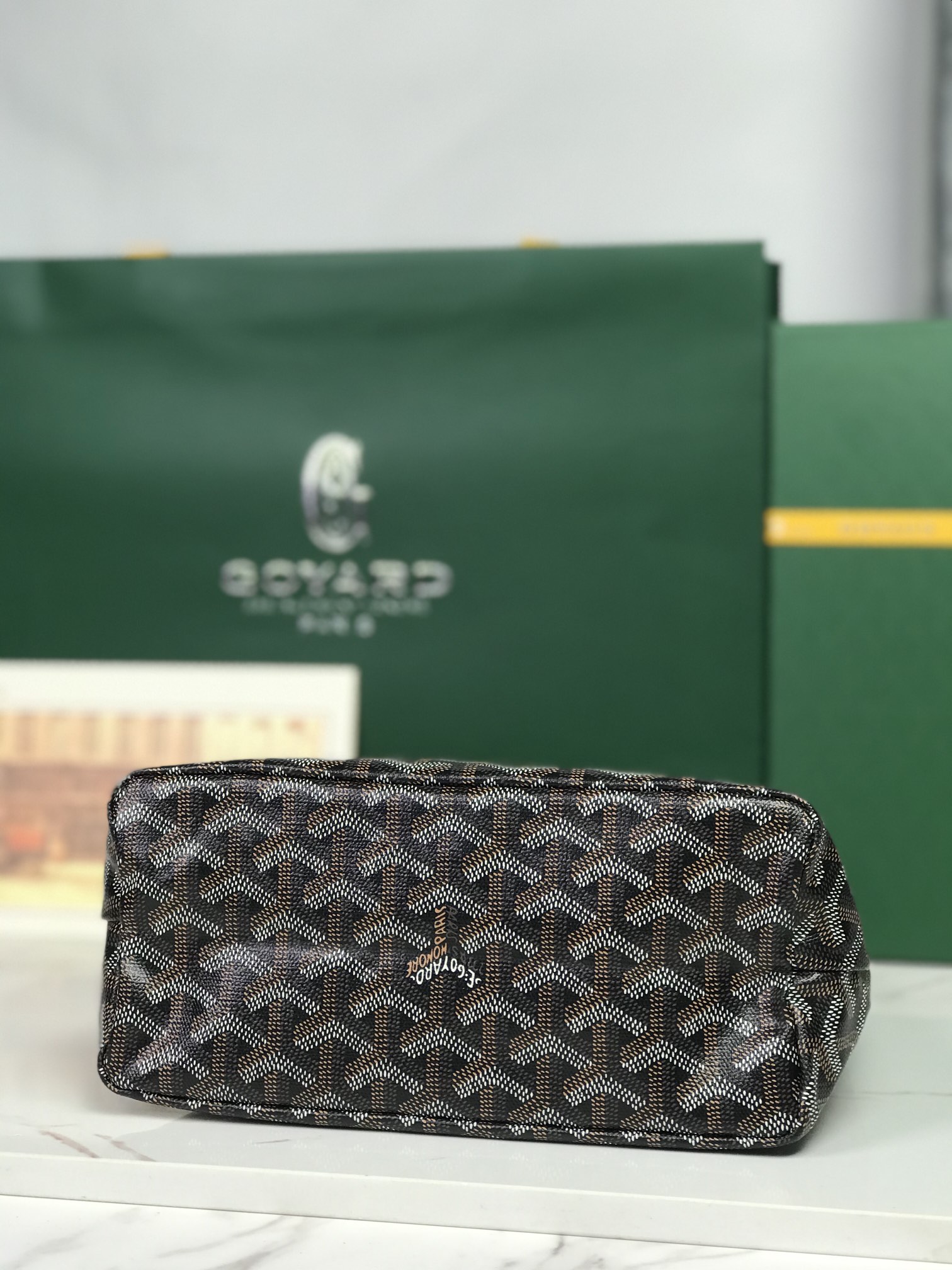 Goyard Style Black Hobo Bag Bags Hobo Bag detail image 4 from source 763981