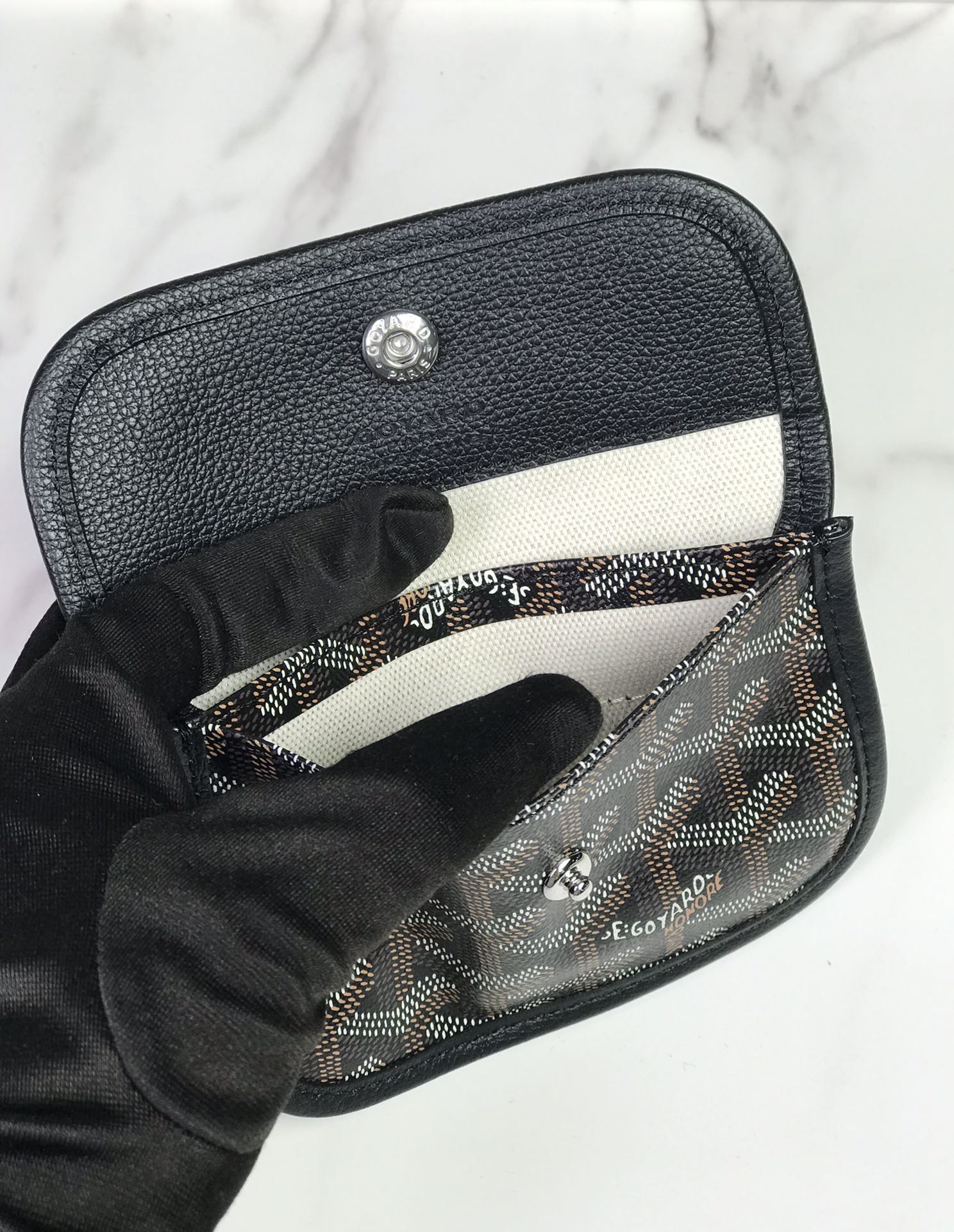 Goyard Style Black Hobo Bag Bags Hobo Bag detail image 8 from source 763981
