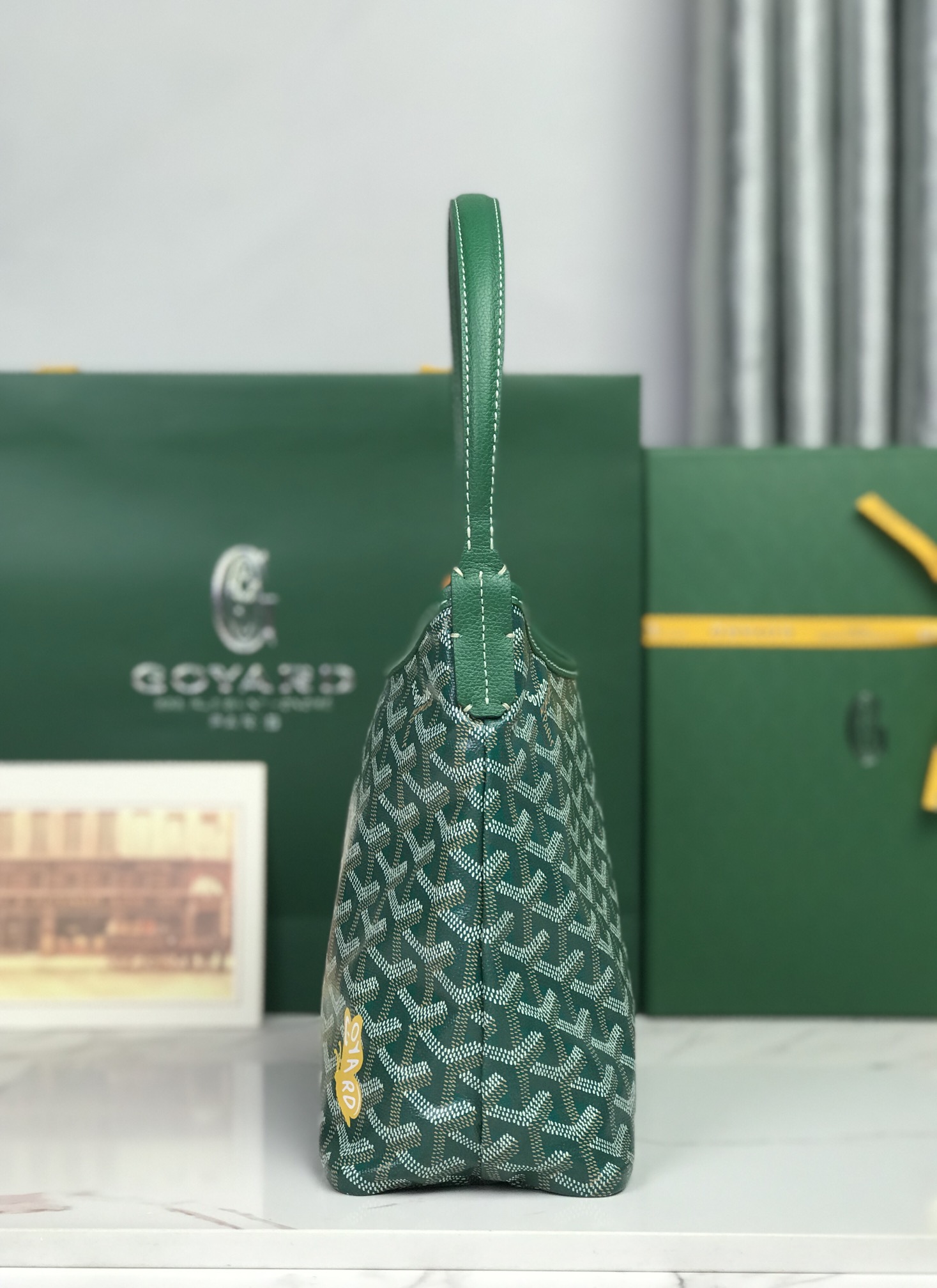 Goyard Style Green Hobo Bag Bags Hobo Bag detail image 3 from source 763983