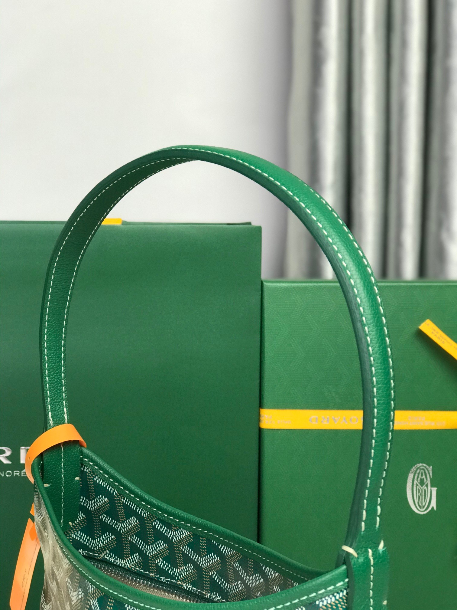 Goyard Style Green Hobo Bag Bags Hobo Bag detail image 5 from source 763983