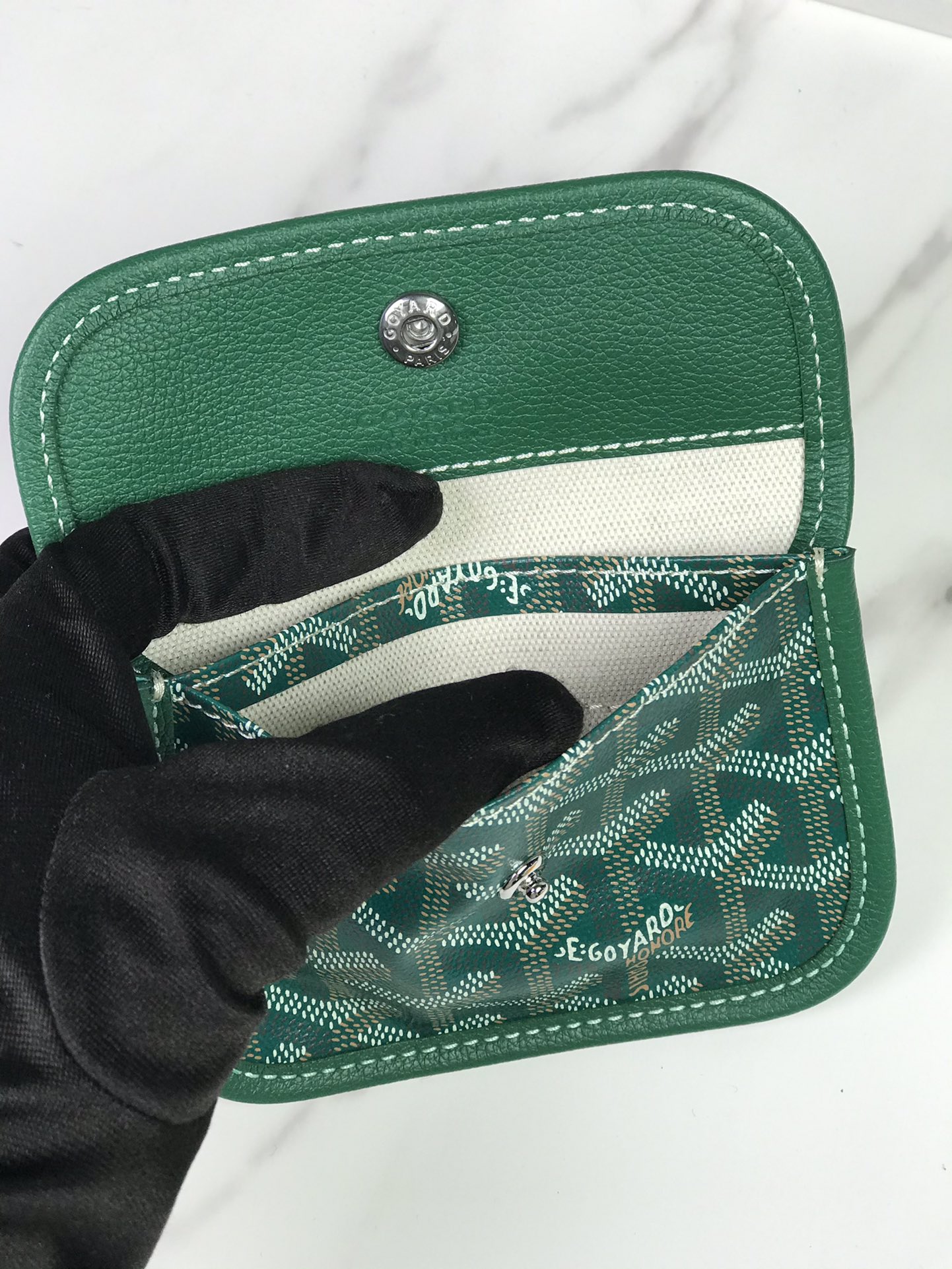 Goyard Style Green Hobo Bag Bags Hobo Bag detail image 7 from source 763983