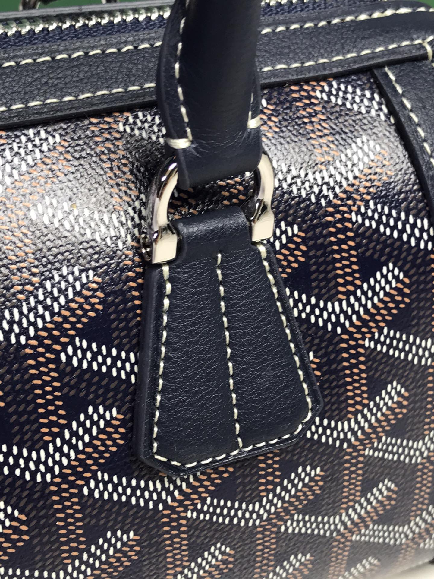 Goyard Style Leather Backpack Bags Backpack detail image 7 from source 763977