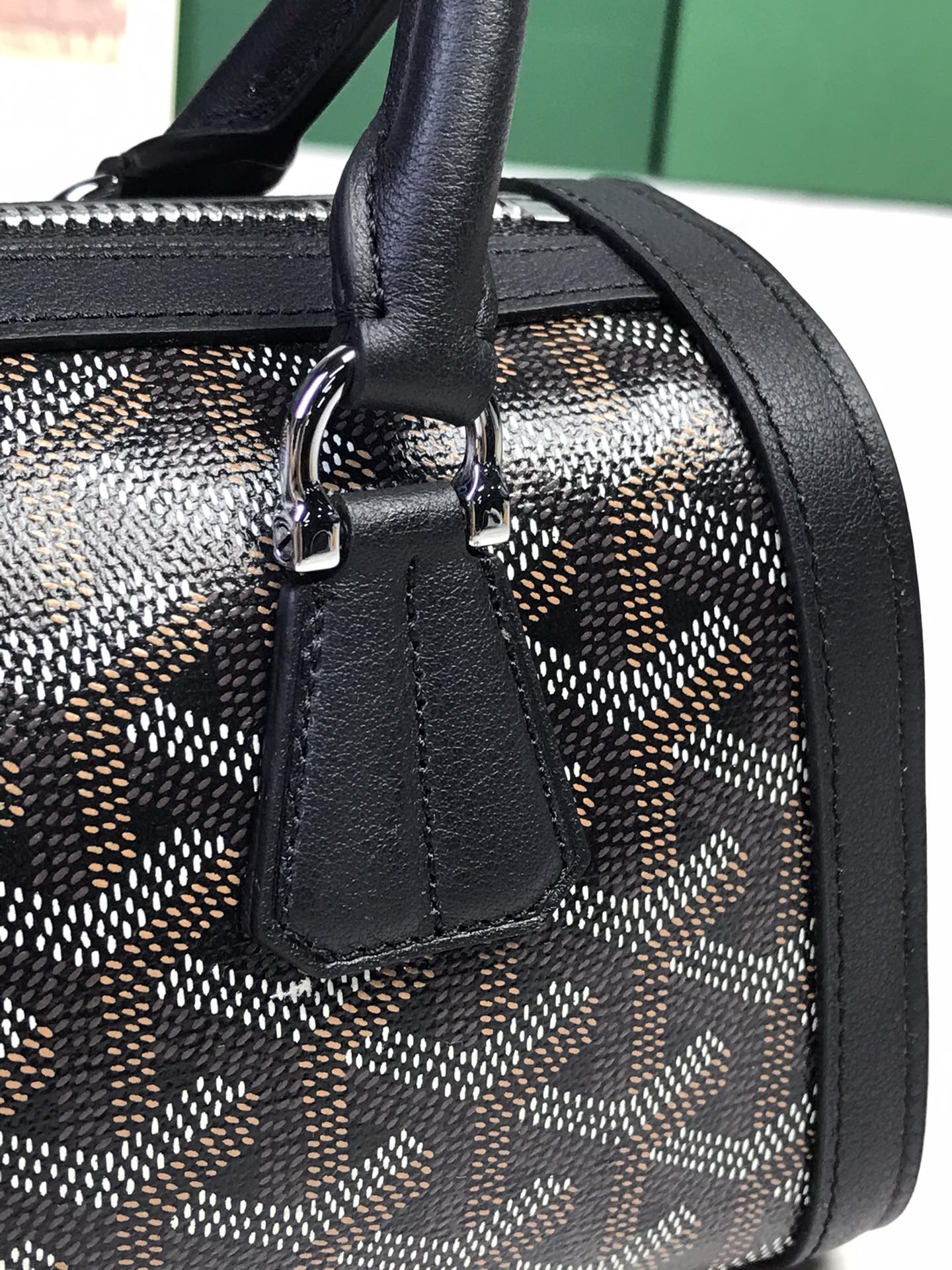 Goyard Style Leather Backpack Bags Backpack detail image 6 from source 763975
