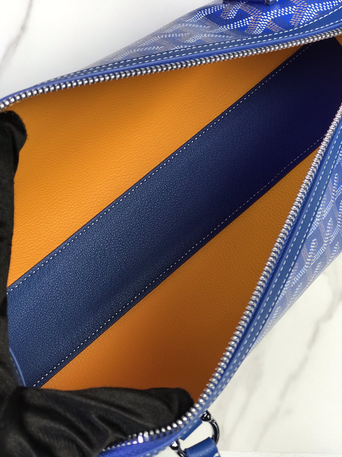 Goyard Style Leather Backpack Bags Backpack detail image 7 from source 763973