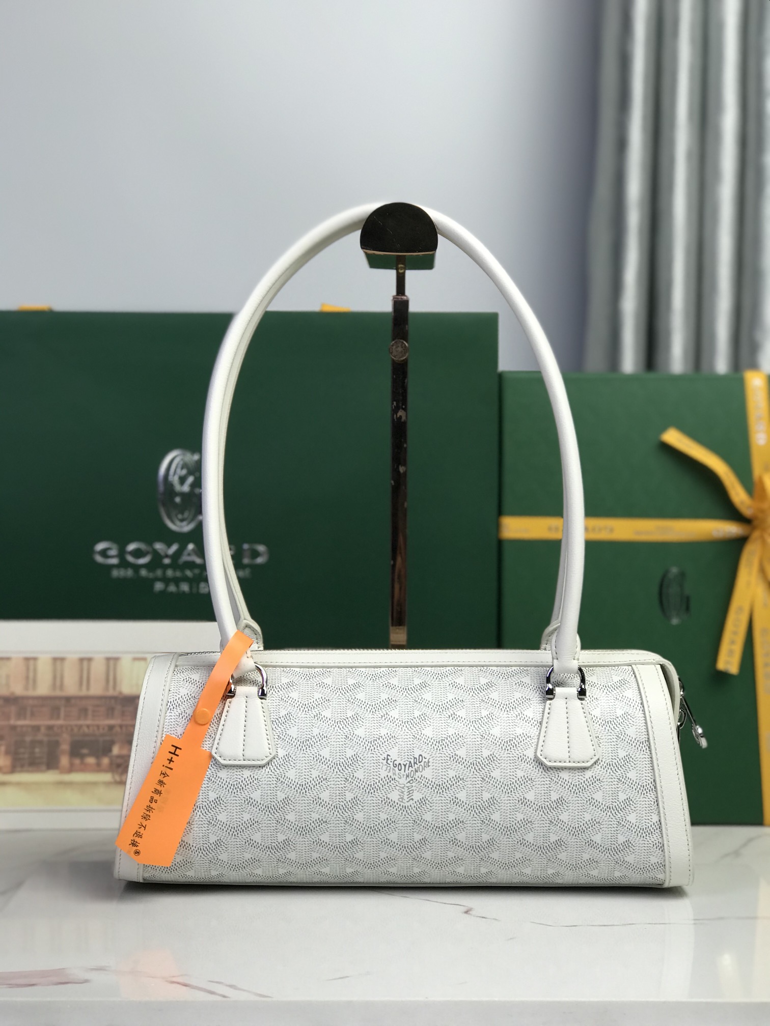 Goyard Style Leather Backpack Bags Backpack detail image 1 from source 763972