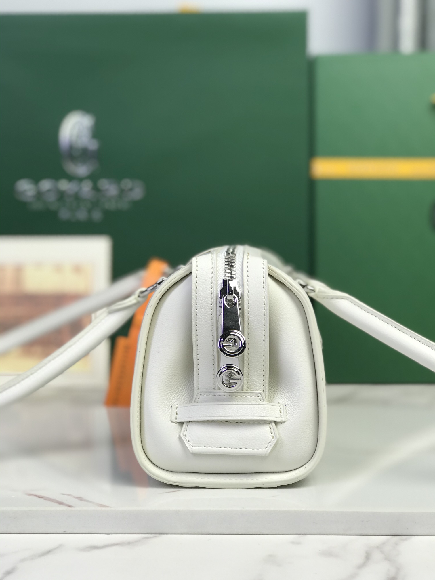 Goyard Style Leather Backpack Bags Backpack detail image 5 from source 763972