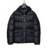 Moncler Clothing Down Jacket White Printing Goose Down Hooded Top