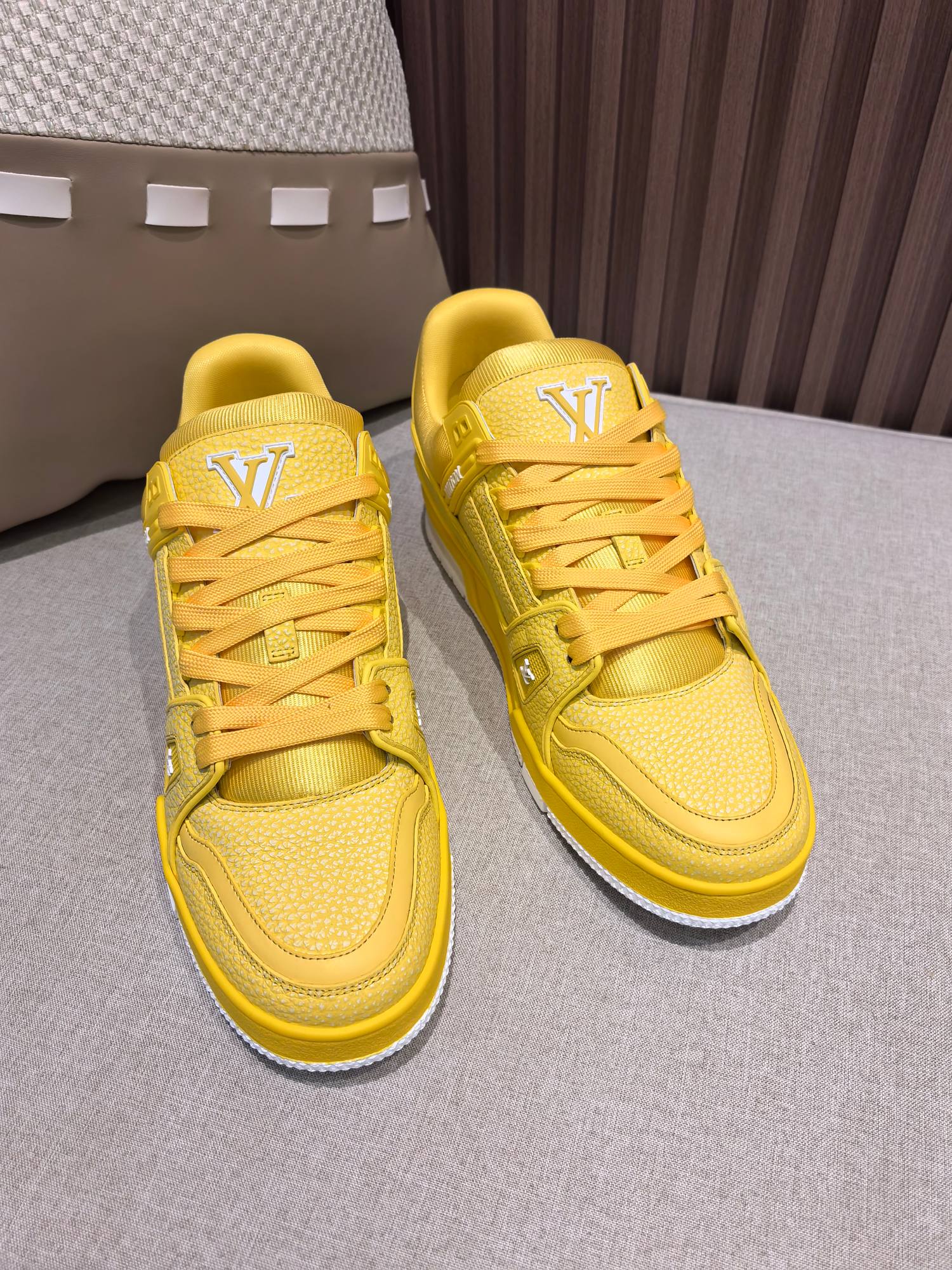 Precio de fábrica p420@小鸡黄[LV]🏀Zapatillas casuales de baloncesto de serie limitada para parejas👫 ¡Entrenador! ¡El Ent…