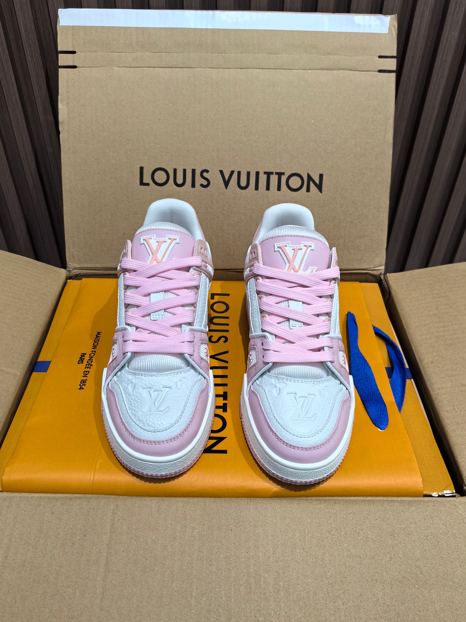 Precio de fábrica p420 @ Sakura Pink [LV] 🏀 Zapatillas casuales de baloncesto de serie limitada para parejas 👫 ¡Entre…