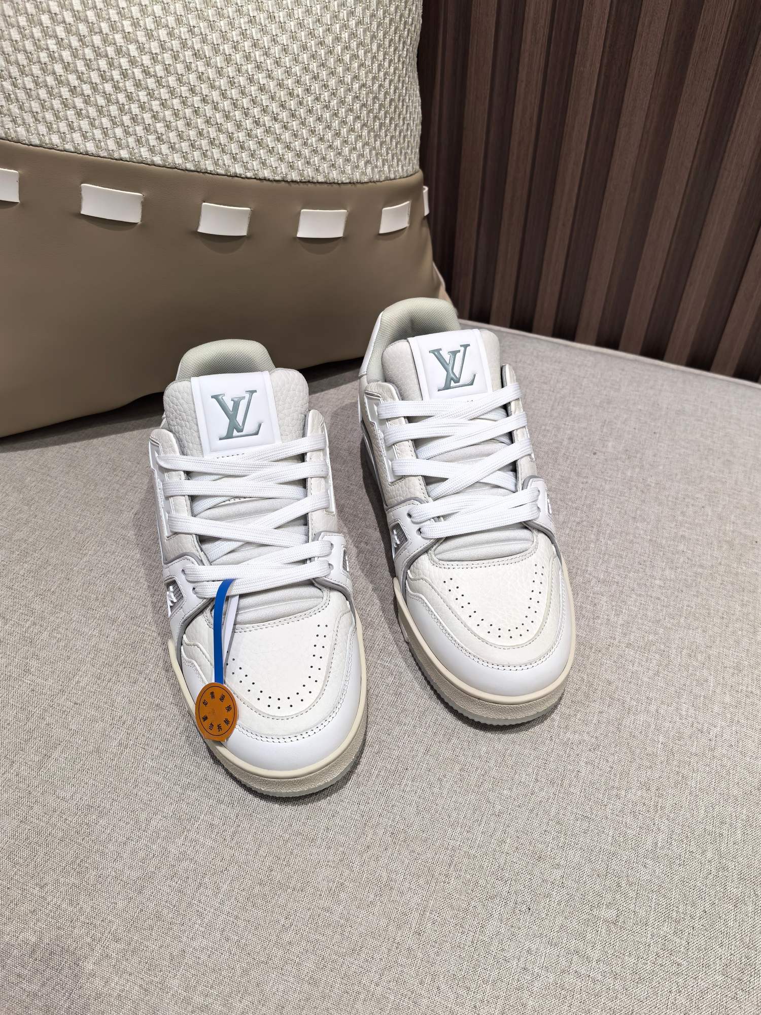 Precio de fábrica p440@ Cemento blanco Modelo de pareja👫 Zapatillas de deporte de la versión más comprada de…