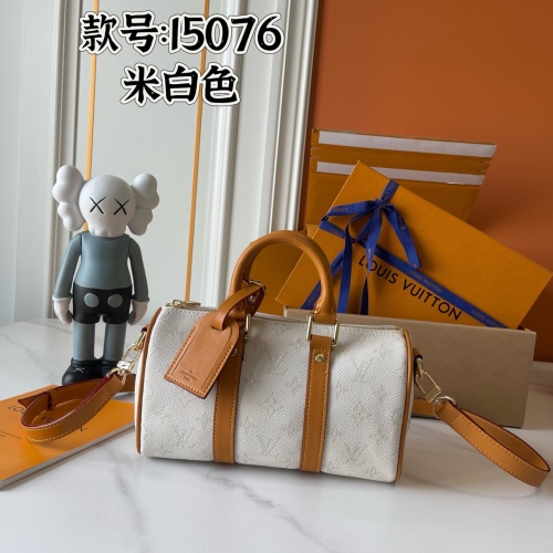 Louis Vuitton Keepall Bandouliere 25 Monogram Heritage Coated Canvas Bag 1 Louis Vuitton Keepall Bandouliere 25 Monogram Heritage Coated Canvas Bag