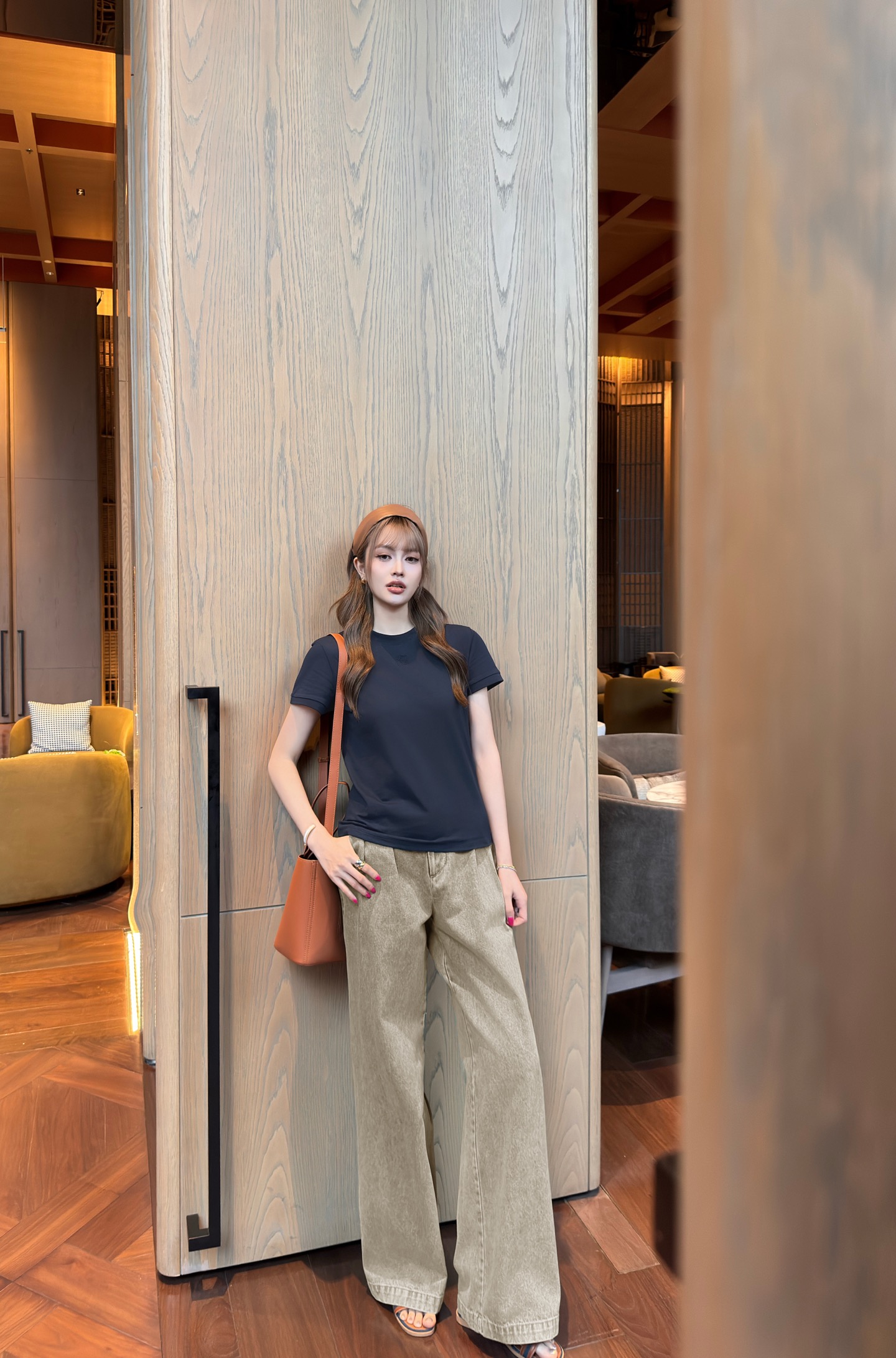 Women's High Waist Wide Leg Jeans with Pocket - Casual Loose Fit Denim Pants 4 i1746897705072 9559 0 3