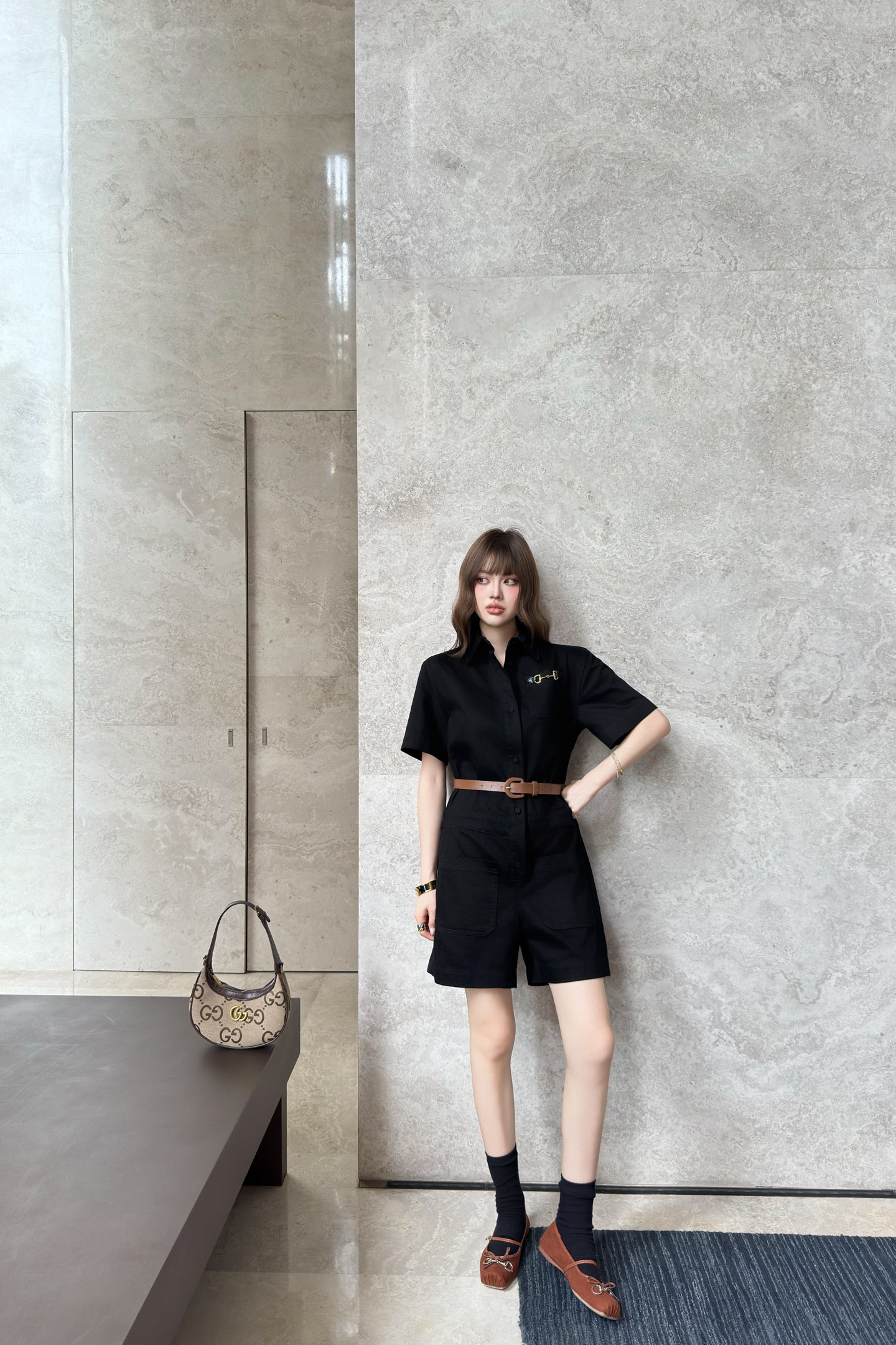 NO:430562,The belt is also very handsome, alexander wang19860909自搭腰带也很帅,,alexander wang,Women's clothing