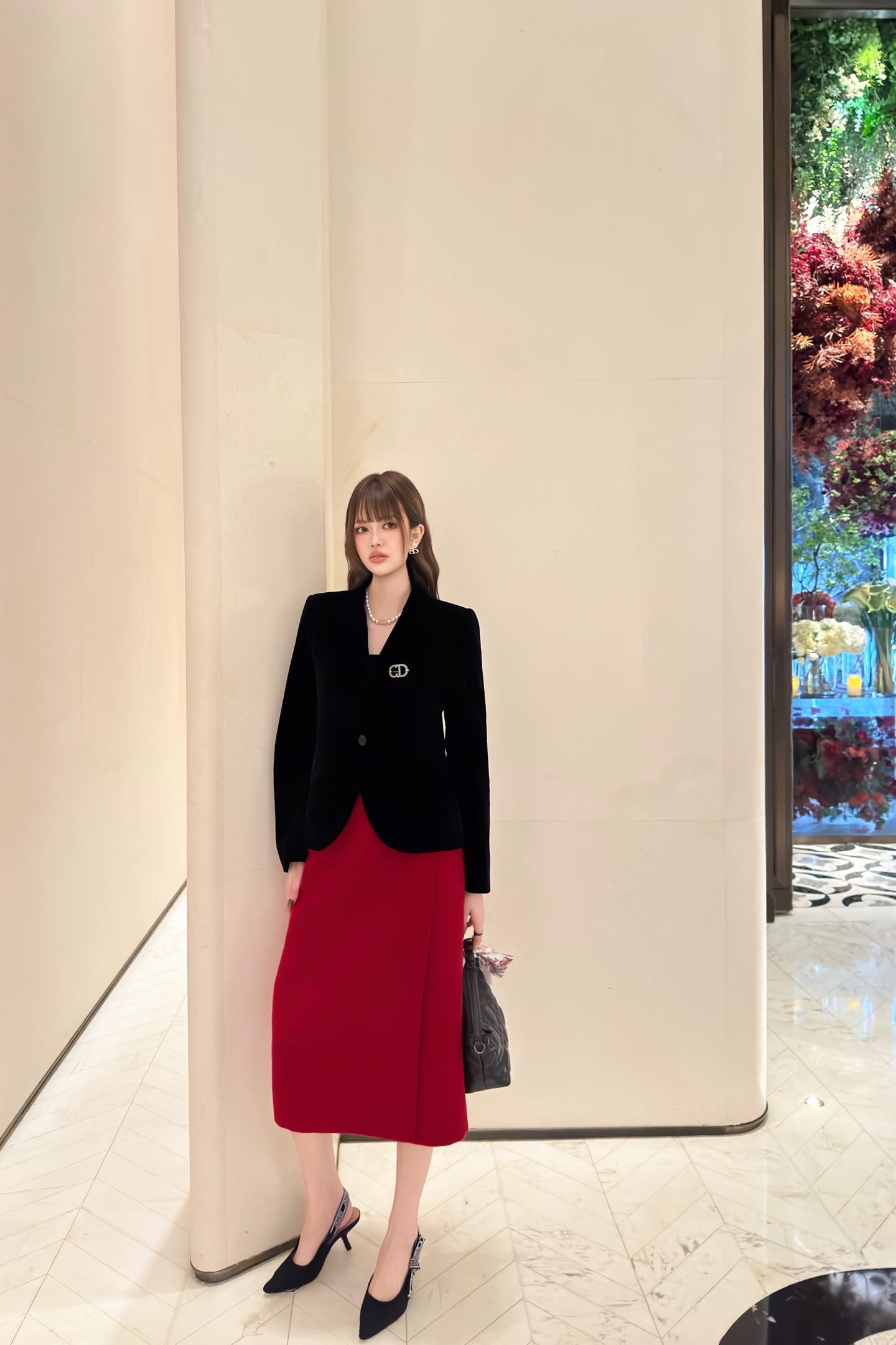 Dior Velvet Blazer: Chic Autumn Jacket with Logo Detail (S-XL) 2 i1756659148036 9495 0 1