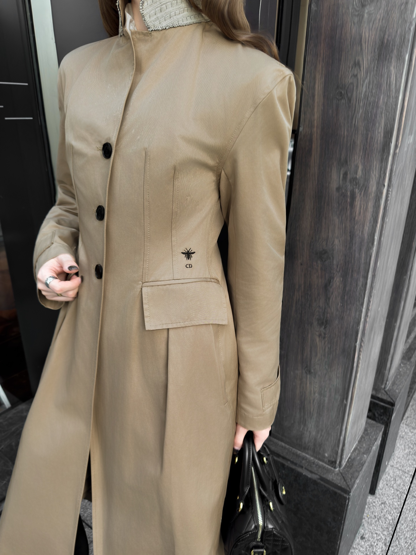 Dior Fall Trench Coat with Corset & High-Waist Shorts Set - Elegant Style 4 i1757177626277 6885 0 3