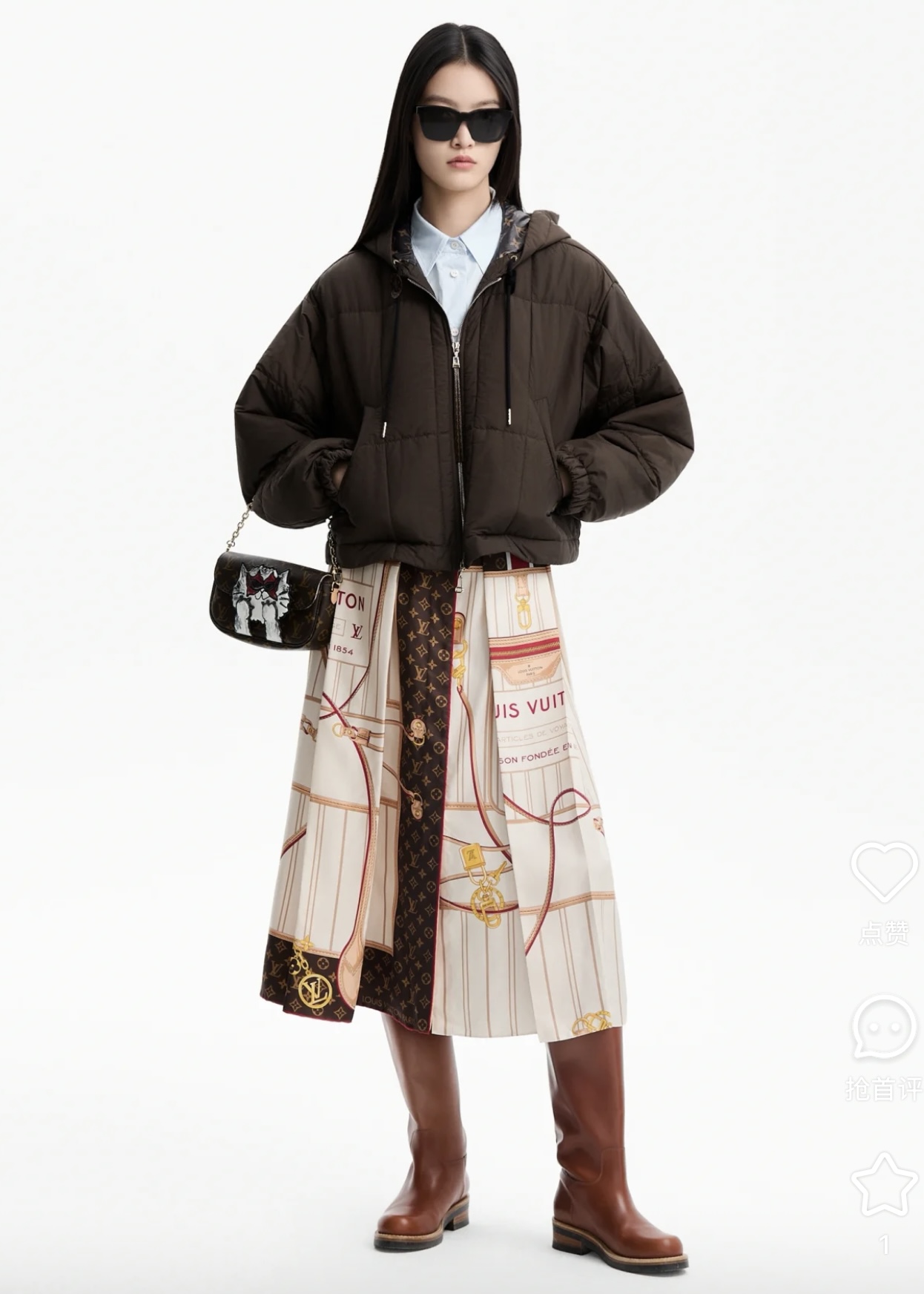 Louis Vuitton Reversible Zip-Up Jacket: Two Styles in One, Autumn Collection 6 i1757263525244 9465 0 5