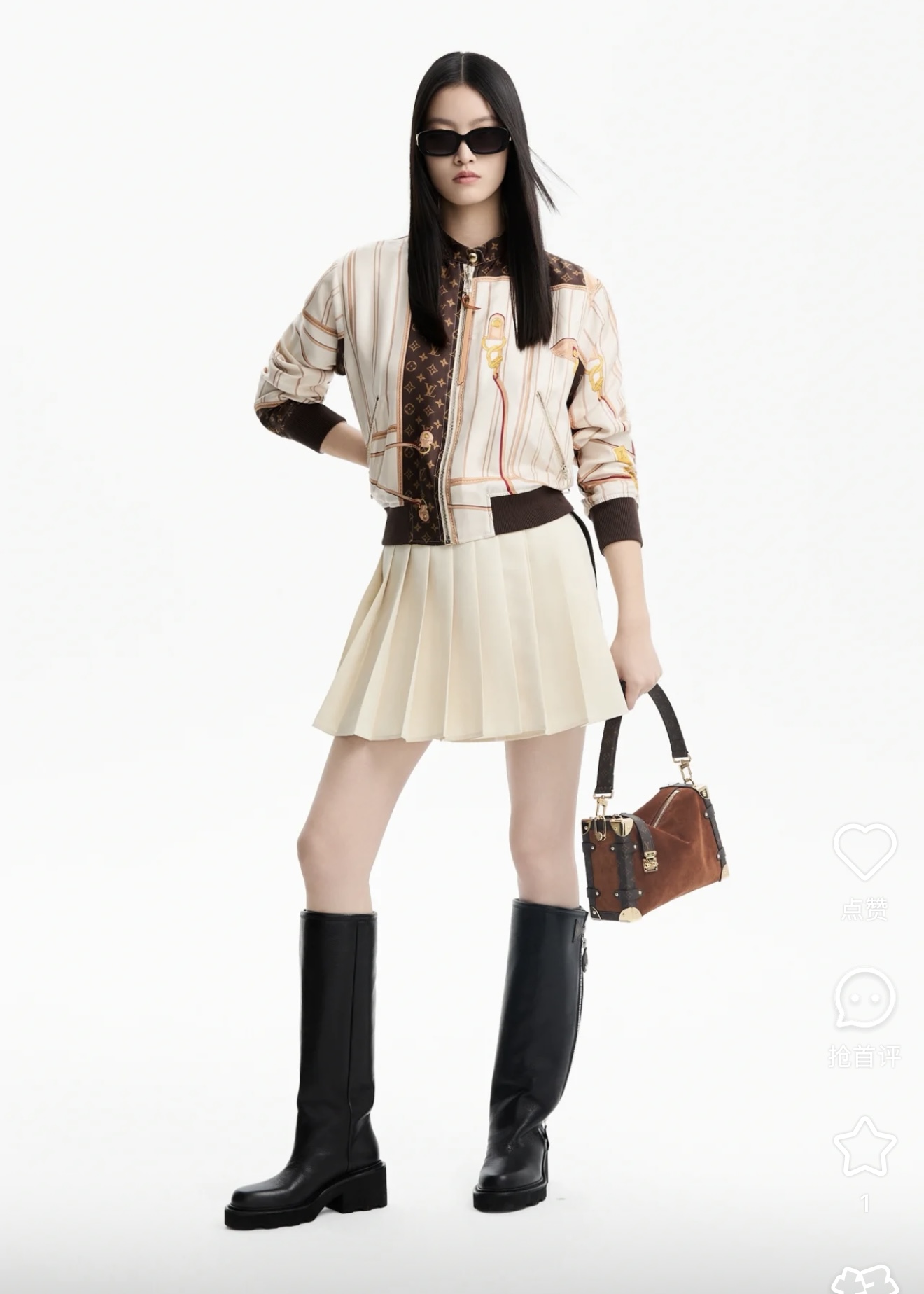 Louis Vuitton Reversible Zip-Up Jacket: Two Styles in One, Autumn Collection 7 i1757263526416 9459 0 6