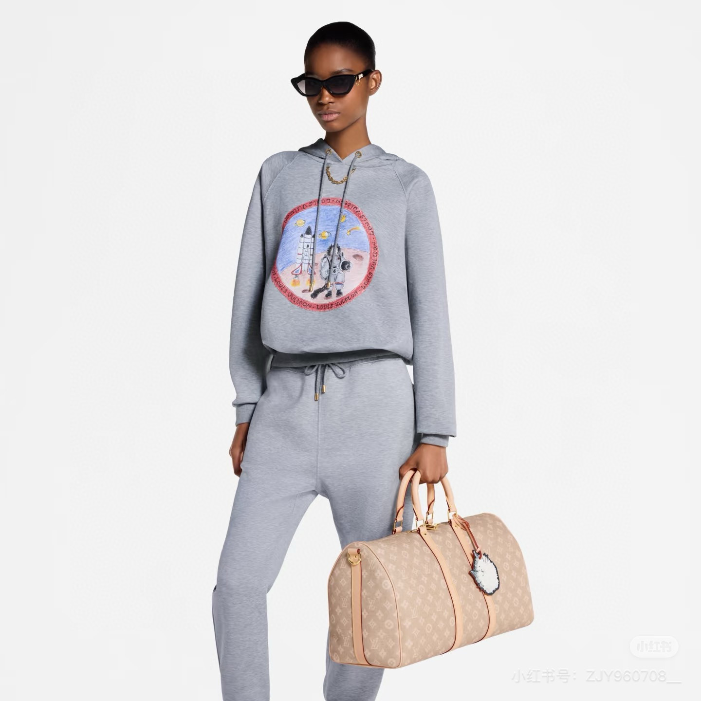 Louis Vuitton Early Autumn Astronaut Graffiti Hoodie - Casual & Stylish 1 i1757609402632 4313 0 3
