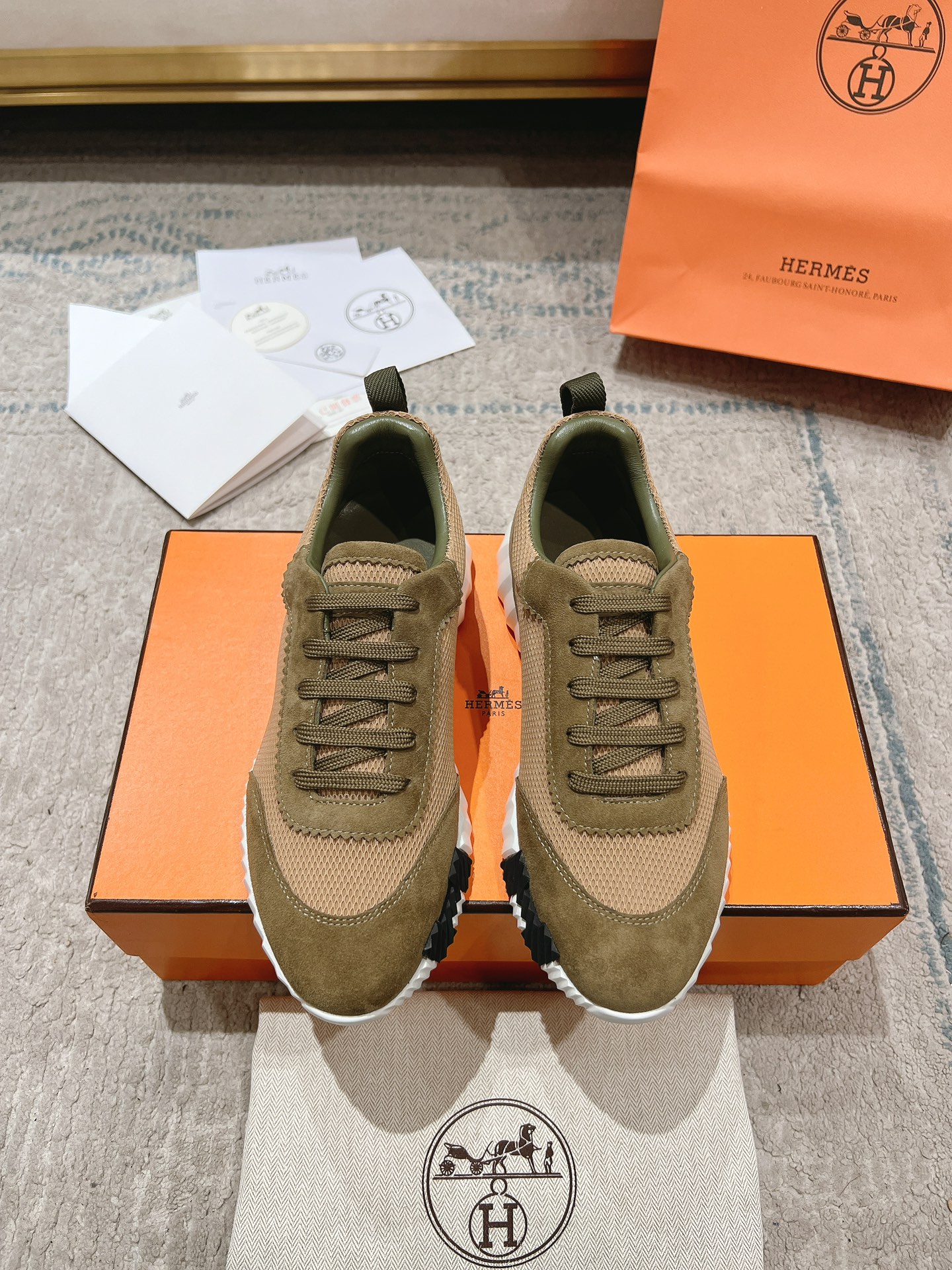 Hermes Zapatos Calzado informal Calidad superior
 Universal para hombres y mujeres Chamois Cuero de vaca Pu Piel oveja Colección otoño Fashion Casual