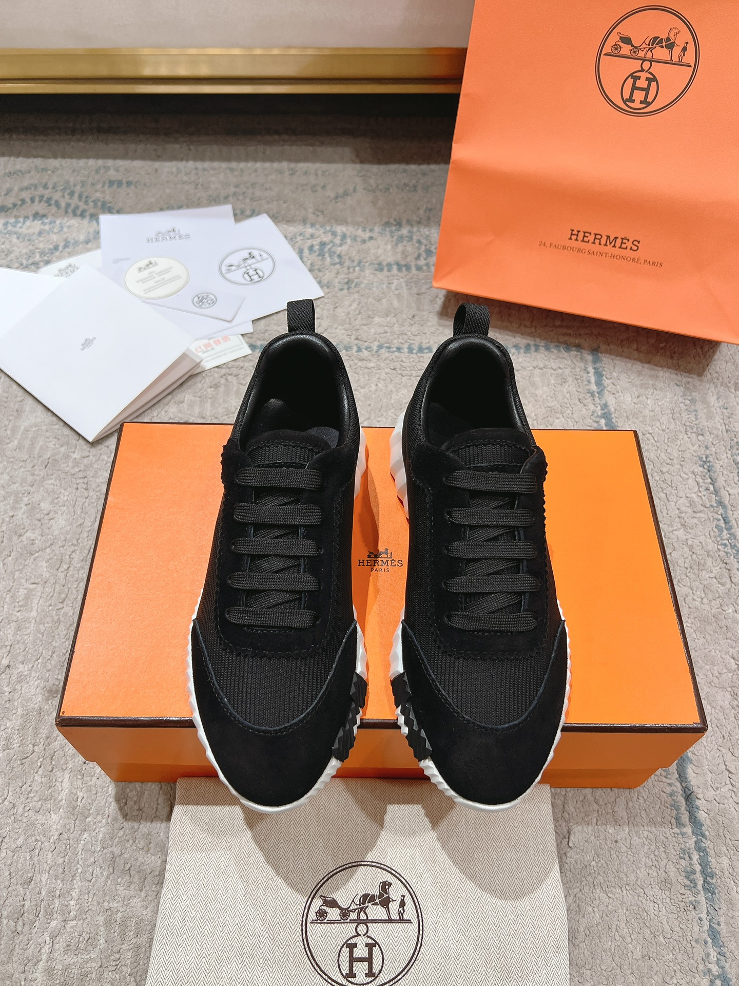 Hermes Zapatos Calzado informal Universal para hombres y mujeres Chamois Cuero de vaca Pu Piel oveja Colección otoño Fashion Casual