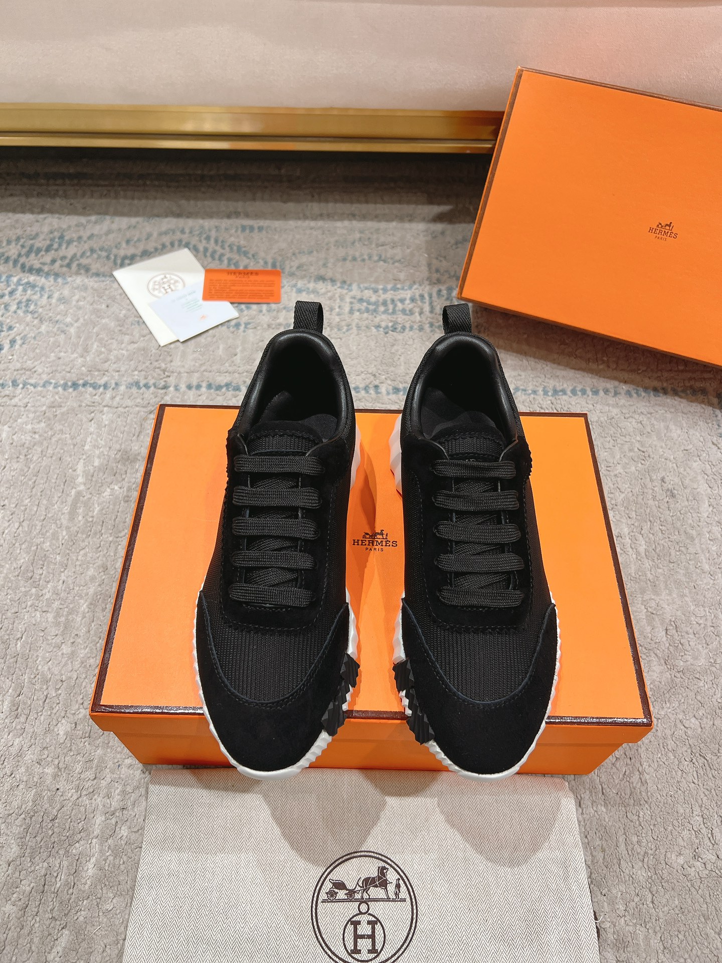 Hermes Zapatos Calzado informal Universal para hombres y mujeres Chamois Cuero de vaca Pu Piel oveja Colección otoño Fashion Casual