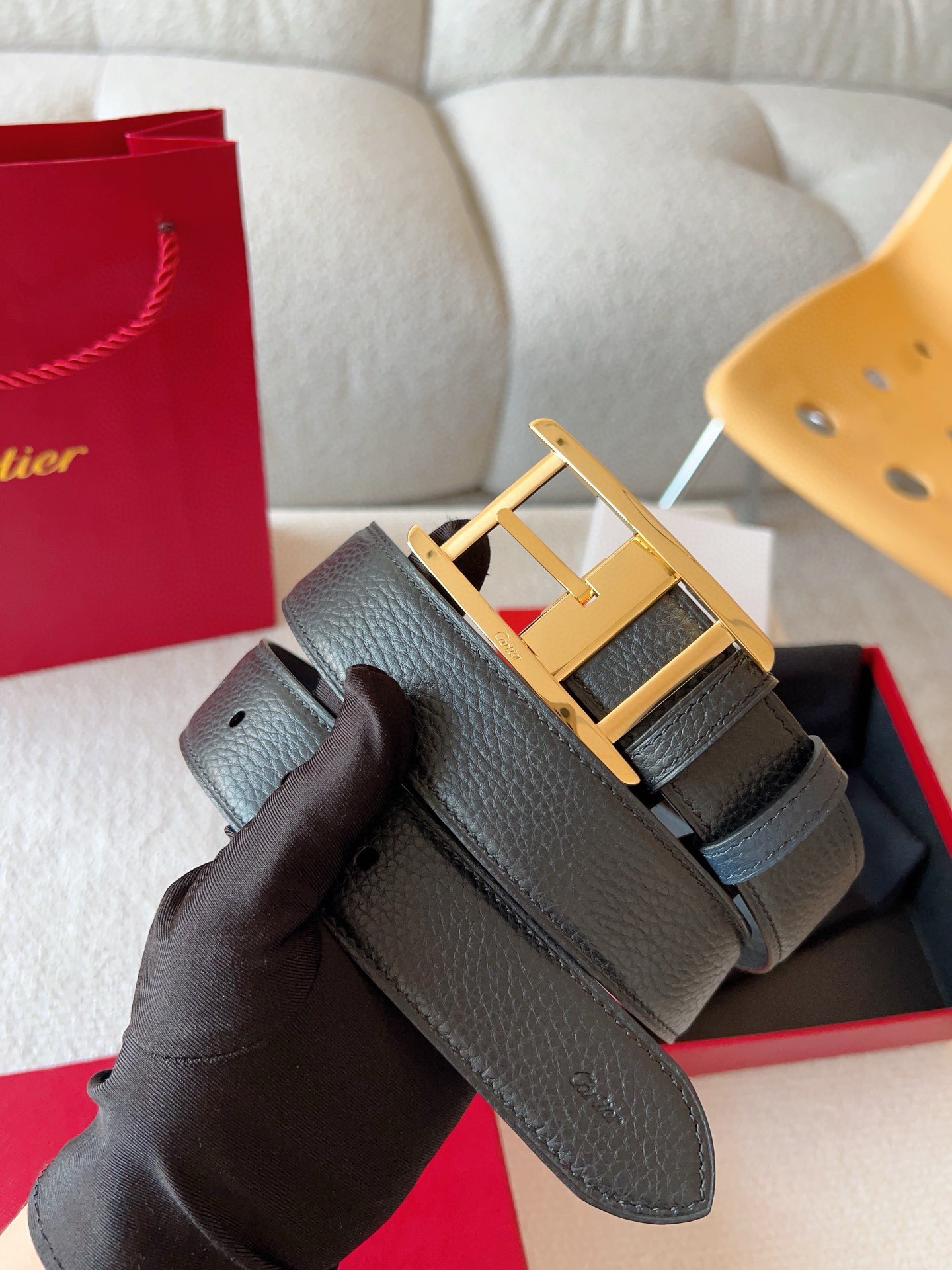 까르띠에 벨트 57154 Cartier Belt