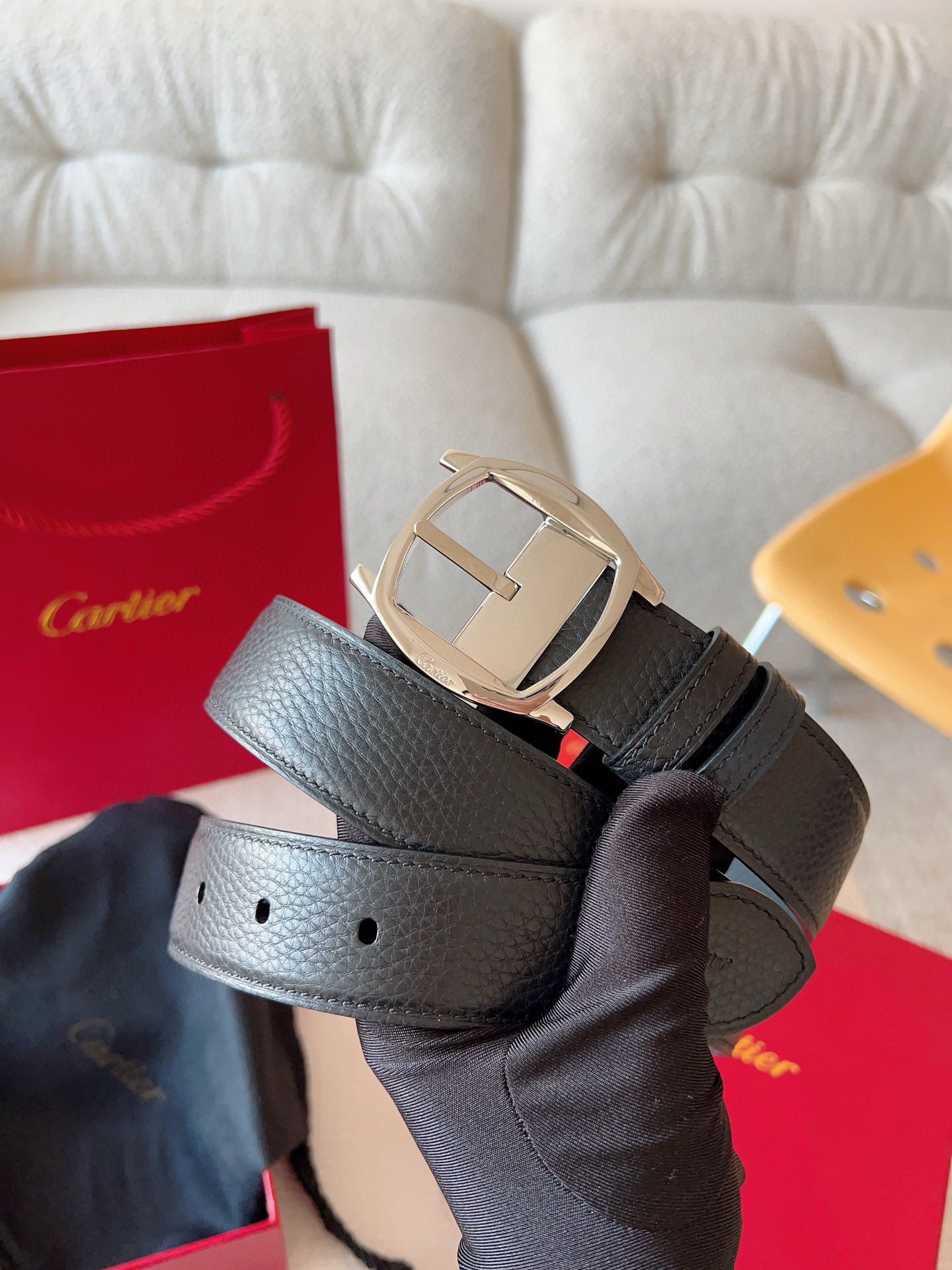까르띠에 벨트 57157 Cartier Belt