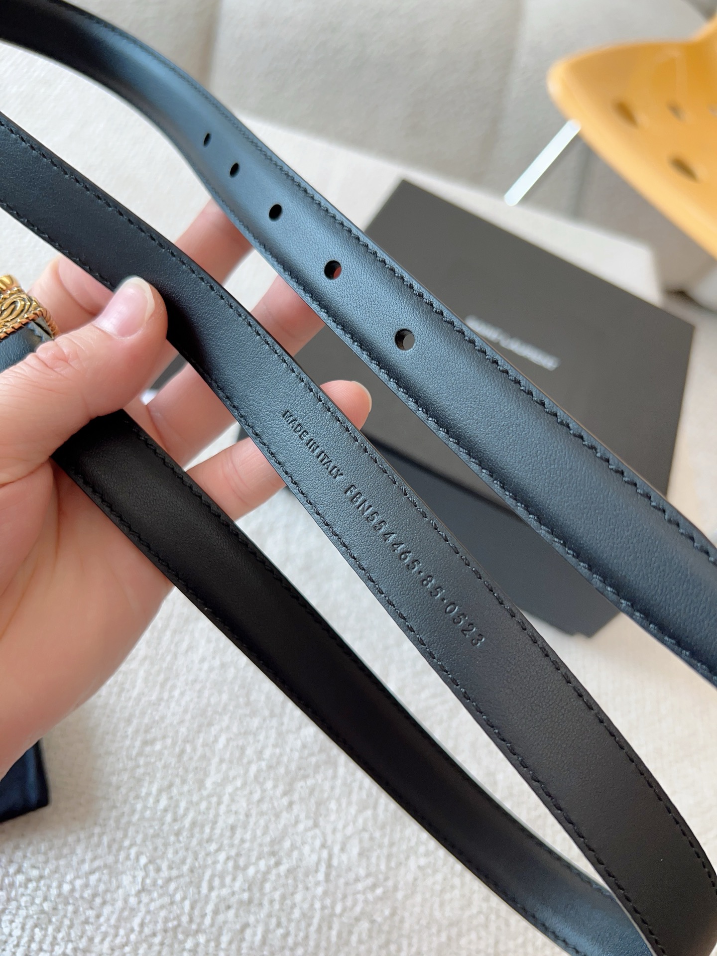 YSL belt YSL Saint Laurent 20mm — photo 9