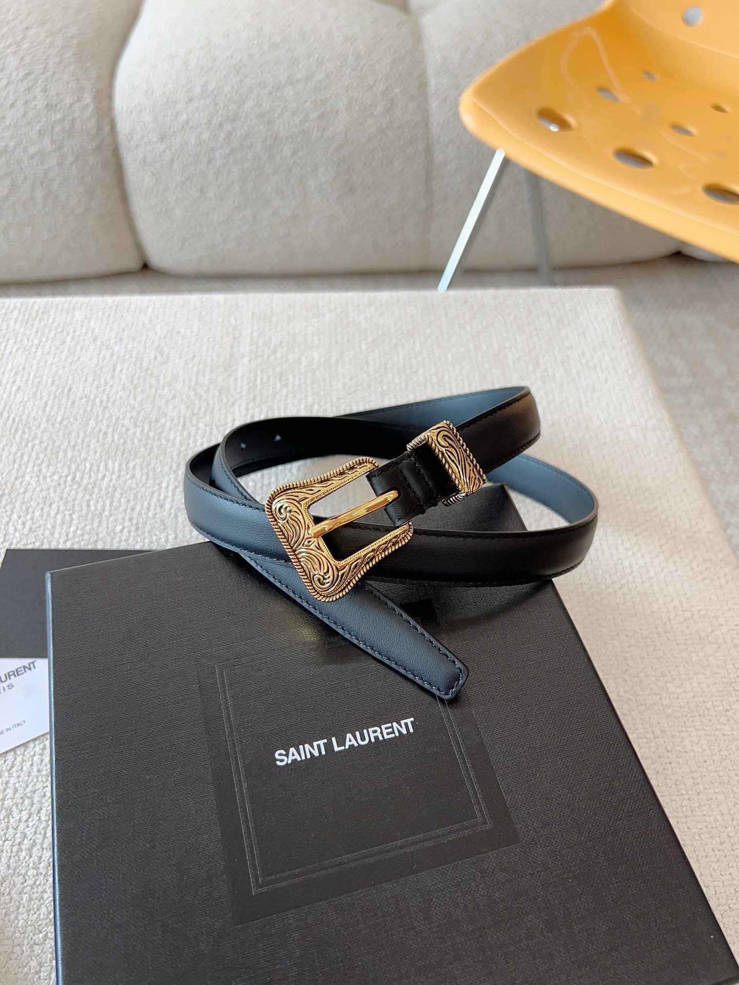 YSL belt YSL Saint Laurent 20mm — photo 5