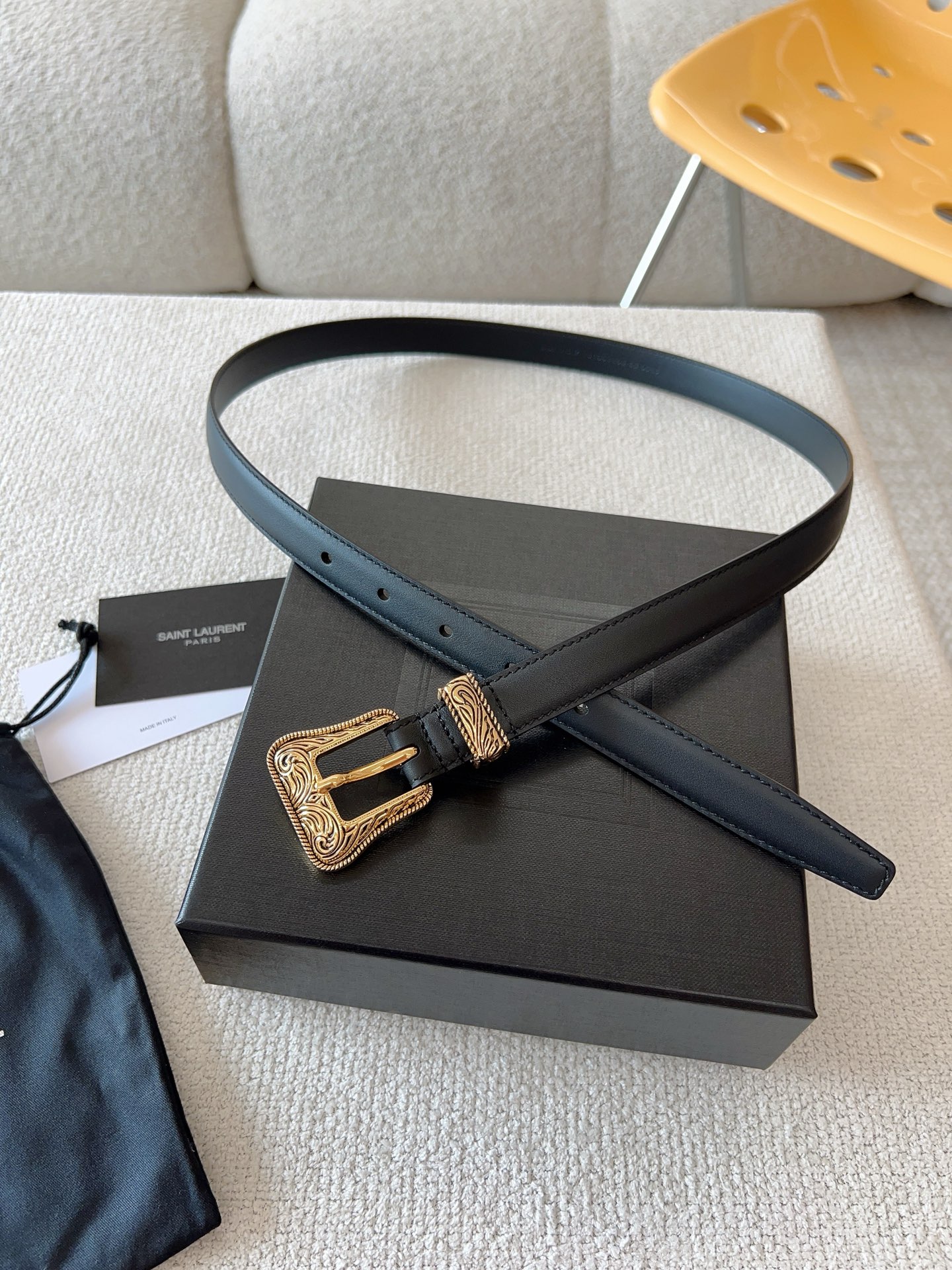 YSL belt YSL Saint Laurent 20mm — photo 6