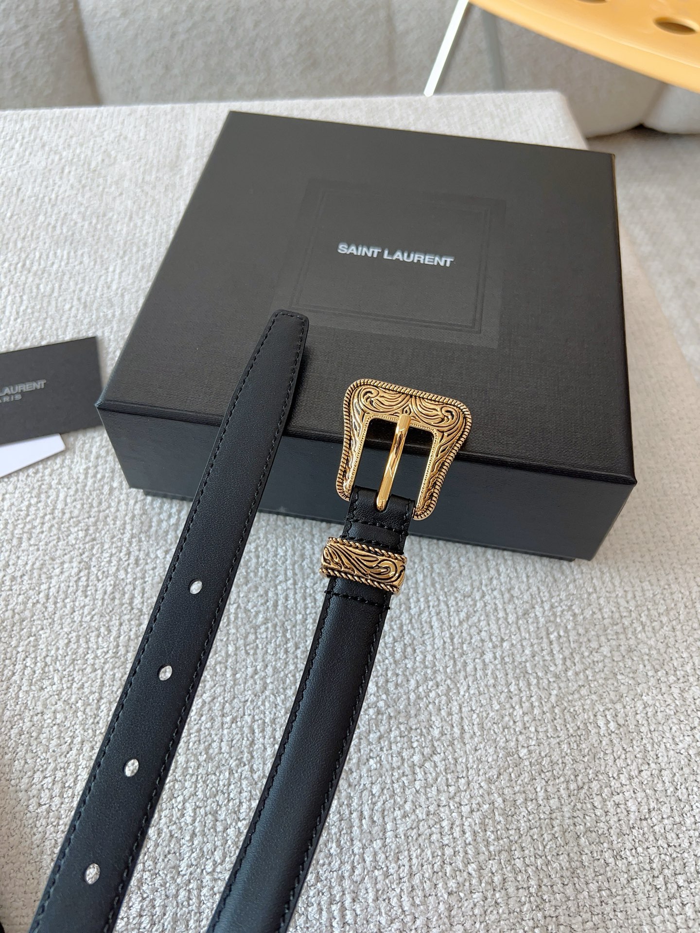YSL belt YSL Saint Laurent 20mm — photo 7