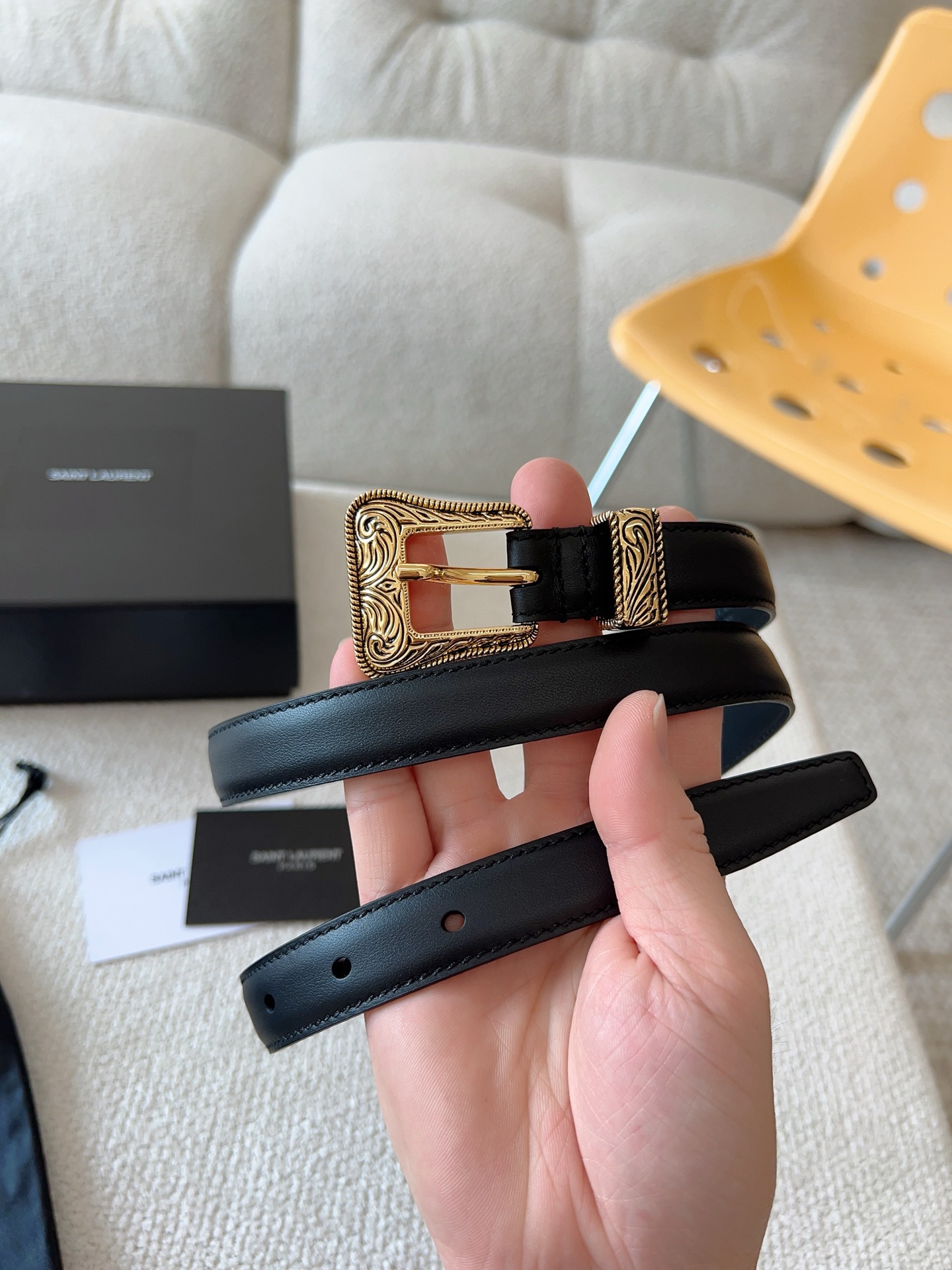 YSL belt YSL Saint Laurent 20mm